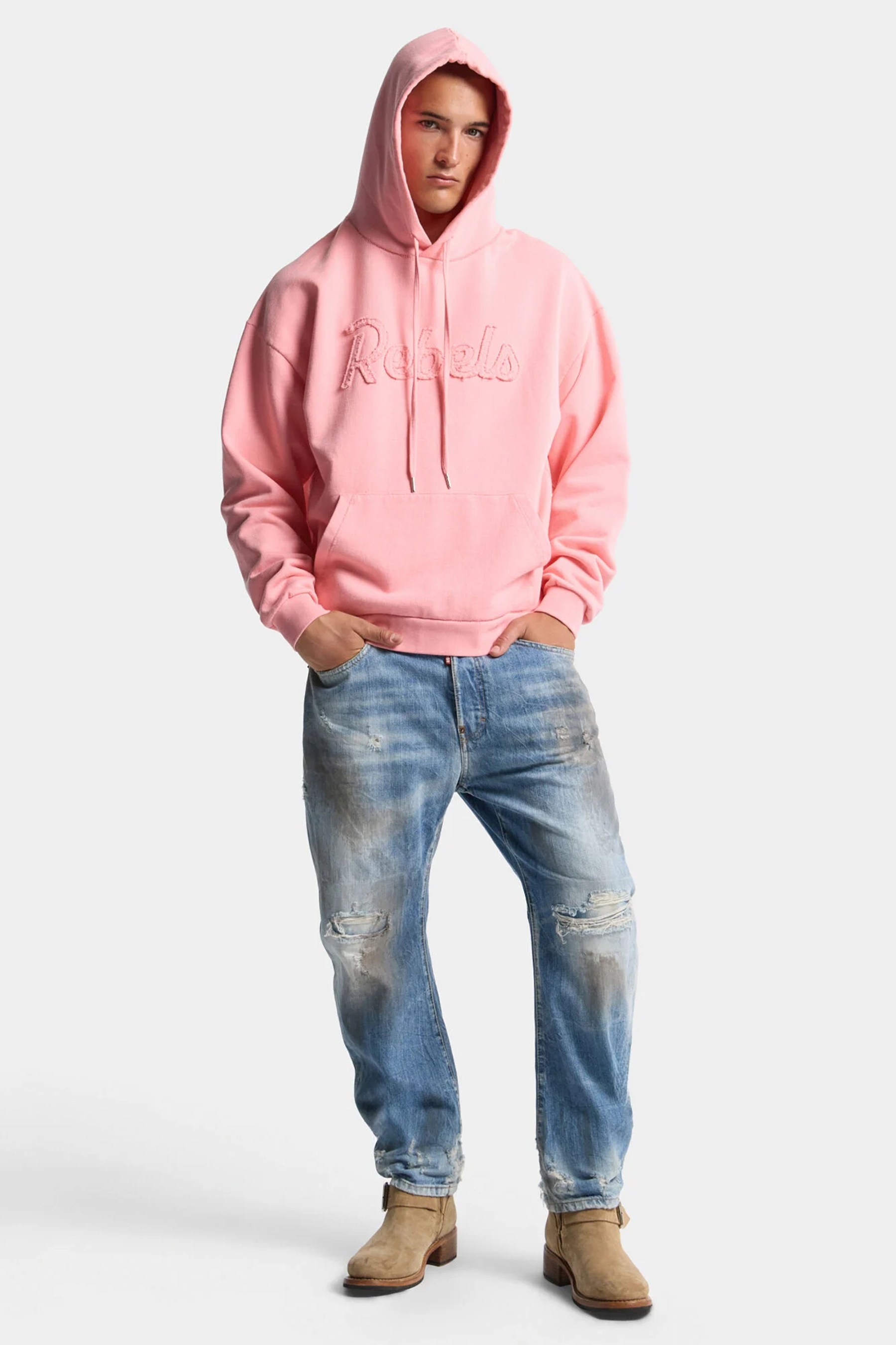 Pulli, Sweatshirt, Kapuzenpulli, Jeanshose, Kapuze