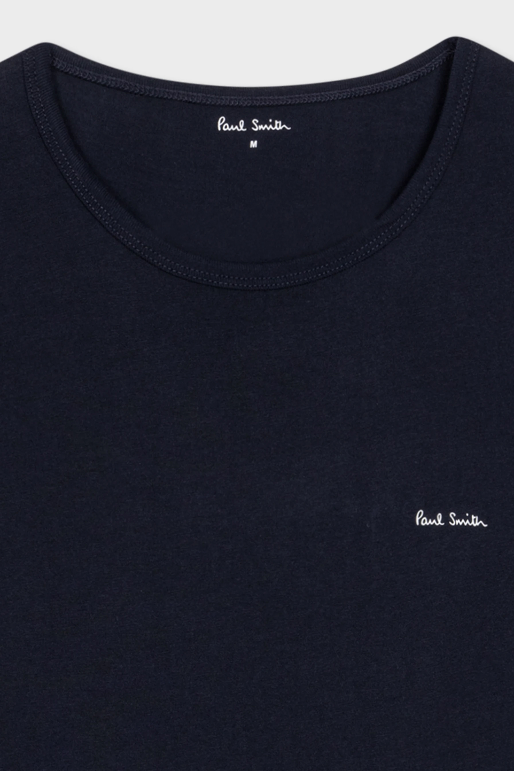 PAUL SMITH 3-Pack Organic Cotton Logo Lounge T-Shirts PAUL SMITH 3-Pack Organic Cotton Logo Lounge T-Shirts