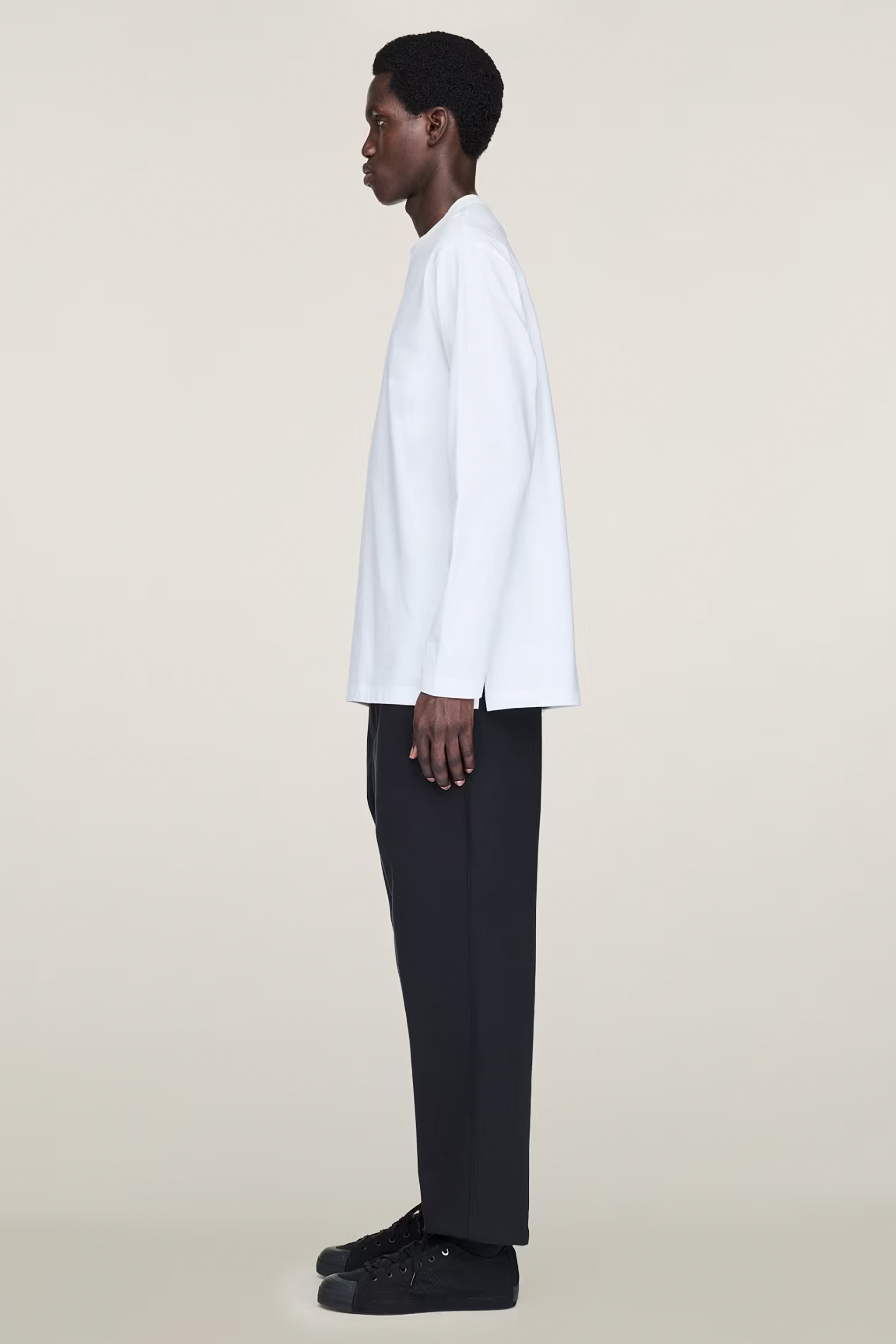Y-3 Regular Fit Cotton Blend French Terry Sweatpants Mantel, Laborkittel, Erwachsene, Mann, Person