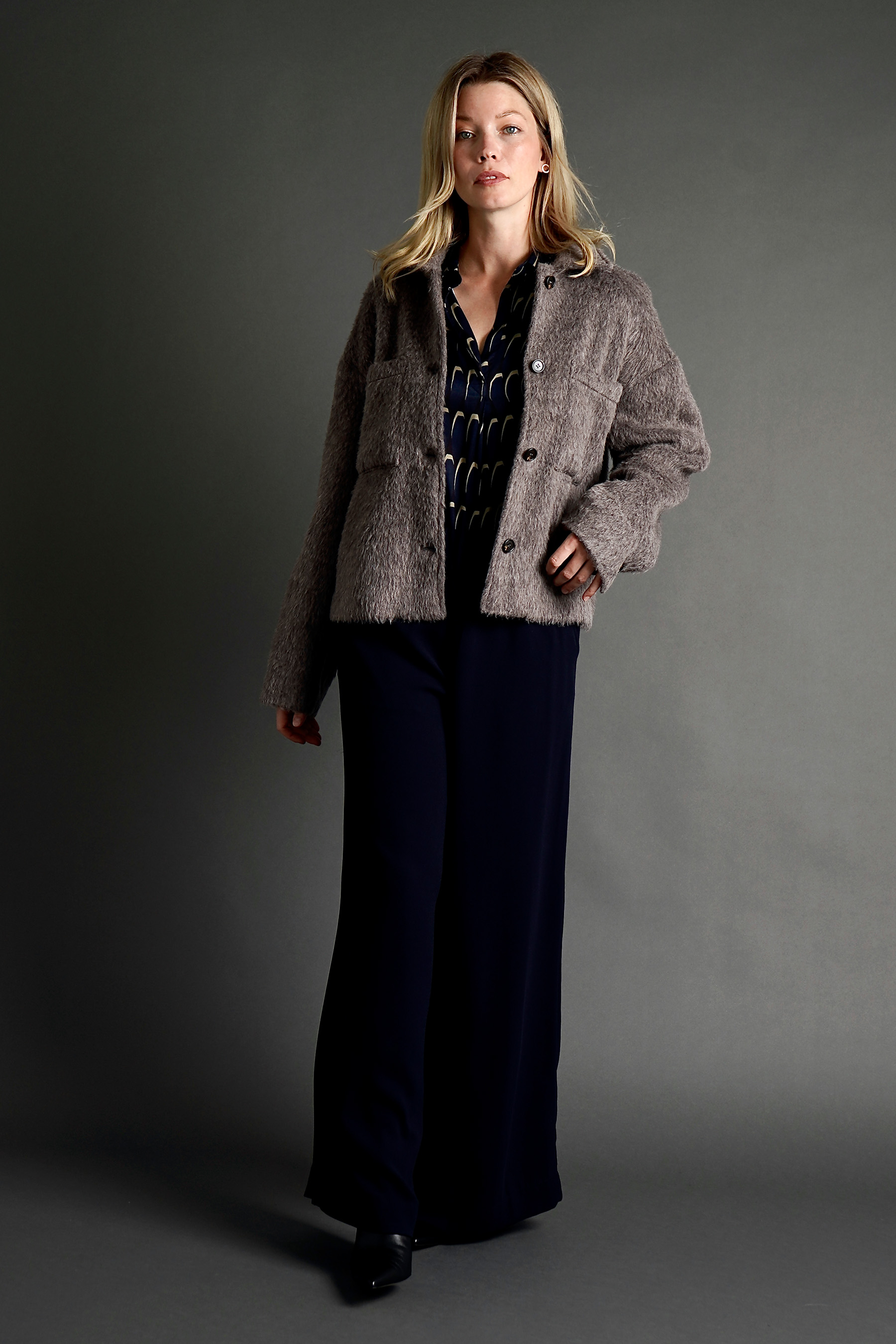 Pulli, Mantel, Erwachsener, Person, Frau