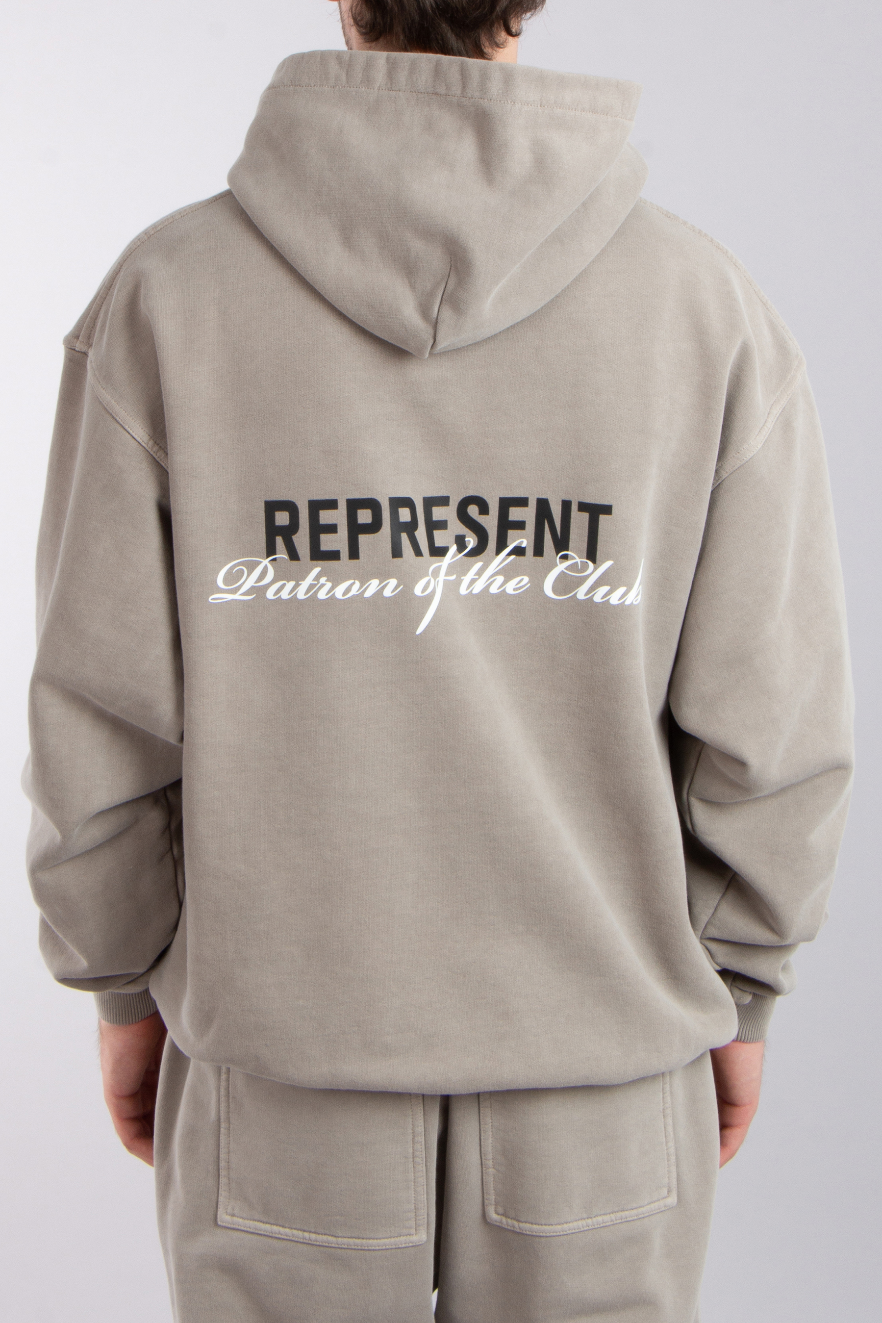 REPRESENT Patron Of The Club Cotton Hoodie REPRESENT Patron Of The Club Cotton Hoodie