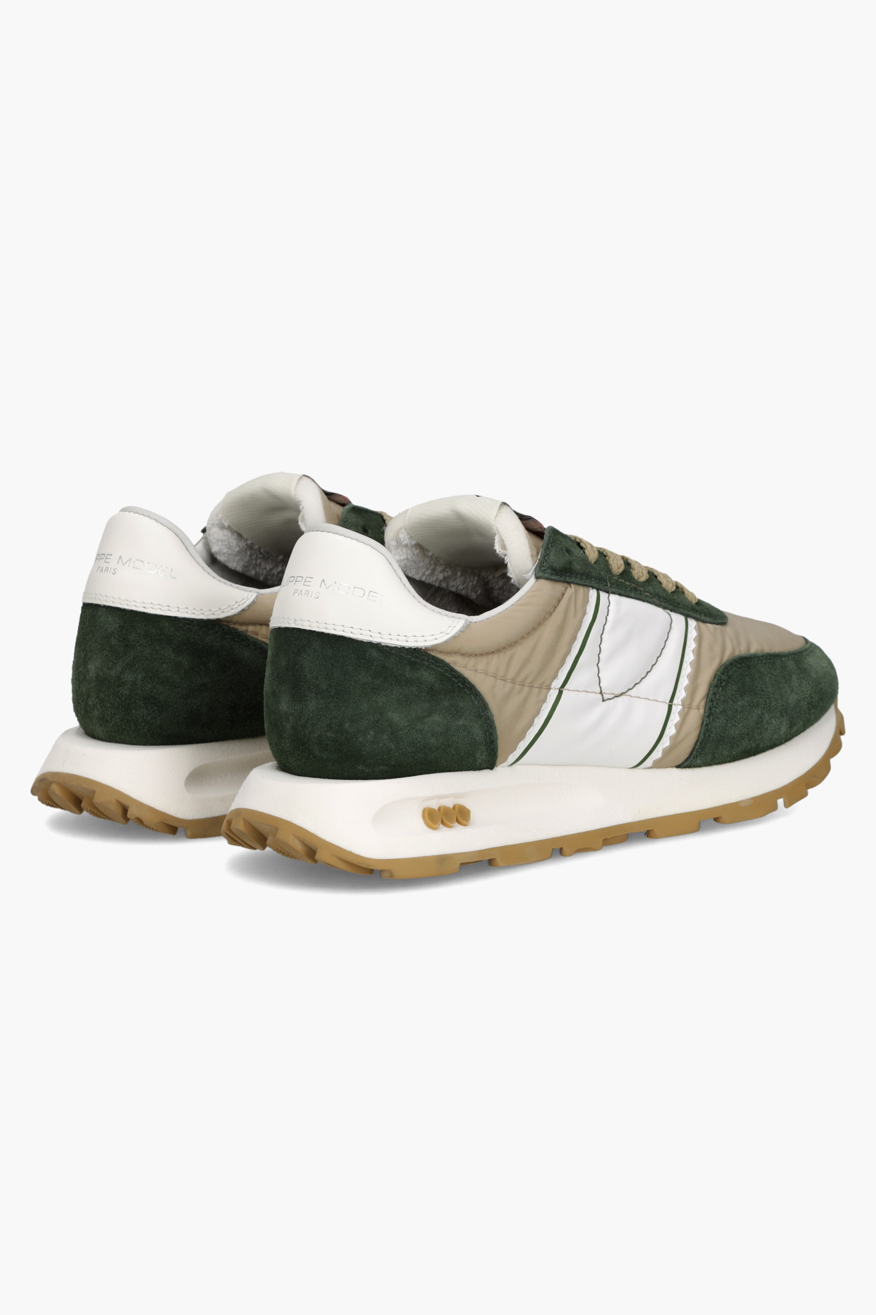 PHILIPPE MODEL Technical Fabric & Suede Sneakers Tour Low Bekleidung, Schuhwerk, Schuh, Sneaker, Wildleder