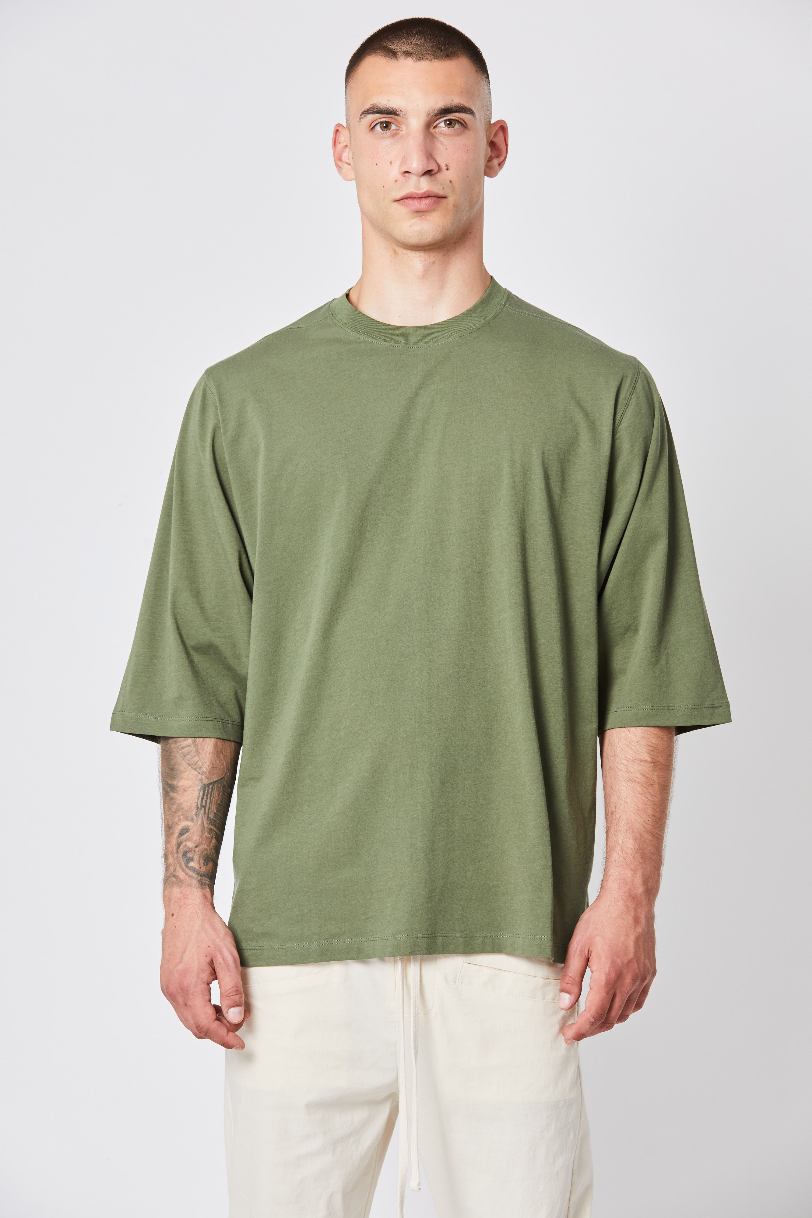 THOM KROM Oversized Cotton Jersey T-Shirt