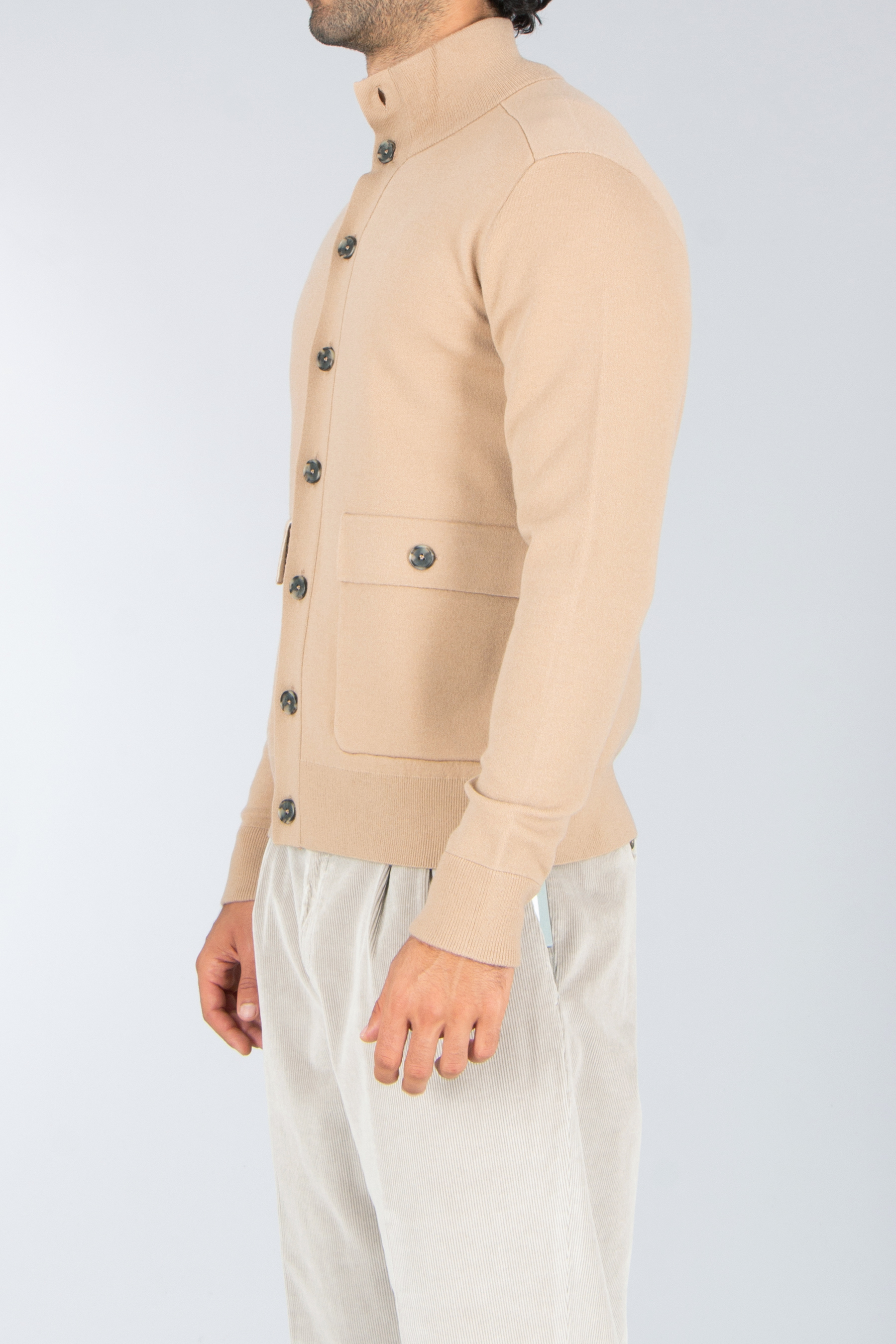 VAN LAACK Regular Fit Wool Blend Cardigan Selder Bekleidung, Strickwaren, Pullover, Mantel