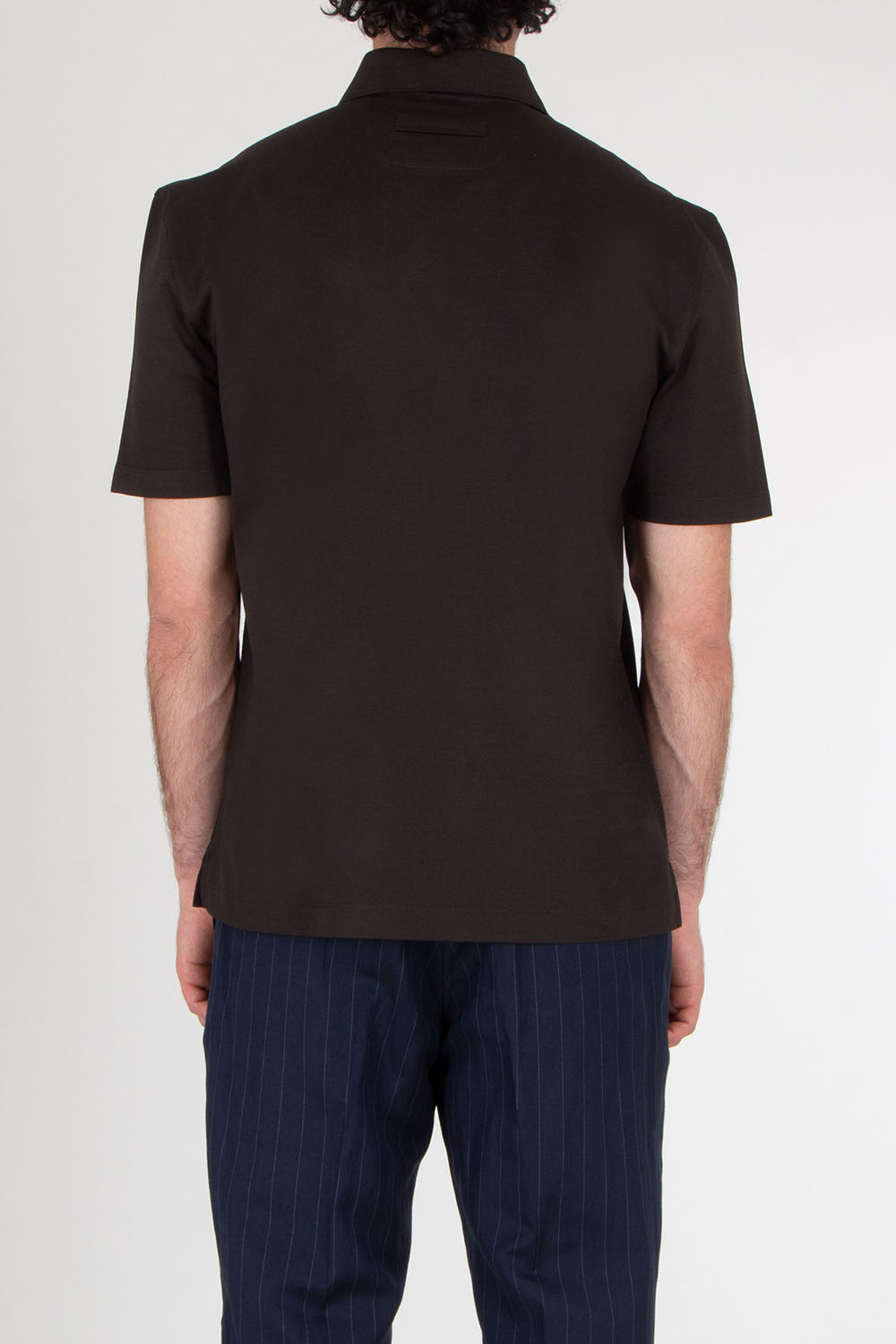 ZEGNA Cotton Piquet Polo Shirt
