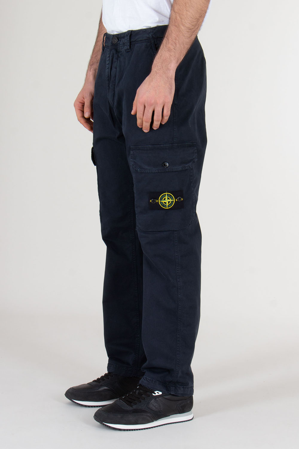 STONE ISLAND Regular Fit Cotton Cargo Pants