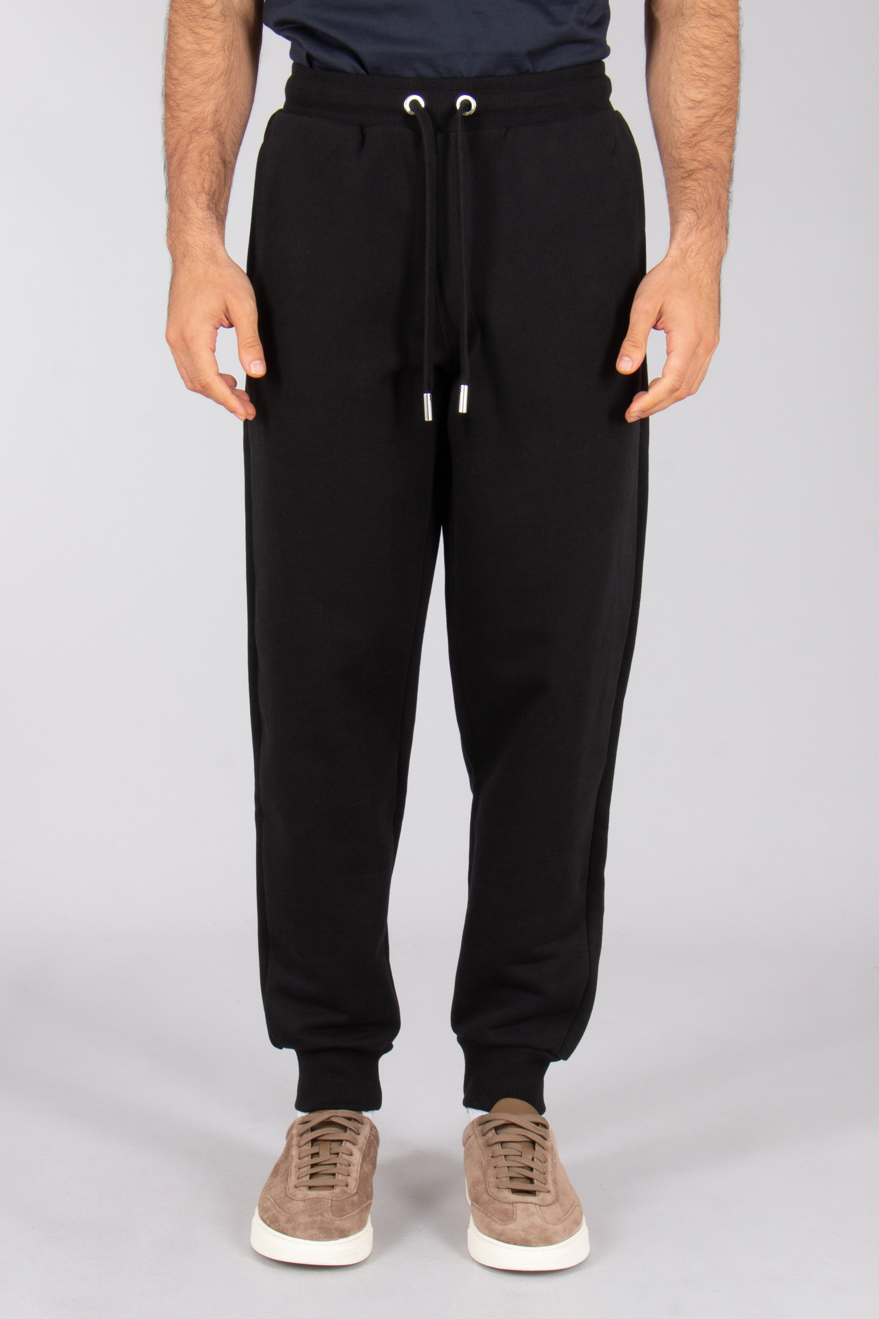 JUUN.J Wide Leg Puckering Nylon Pants | JC4421P225BLACK