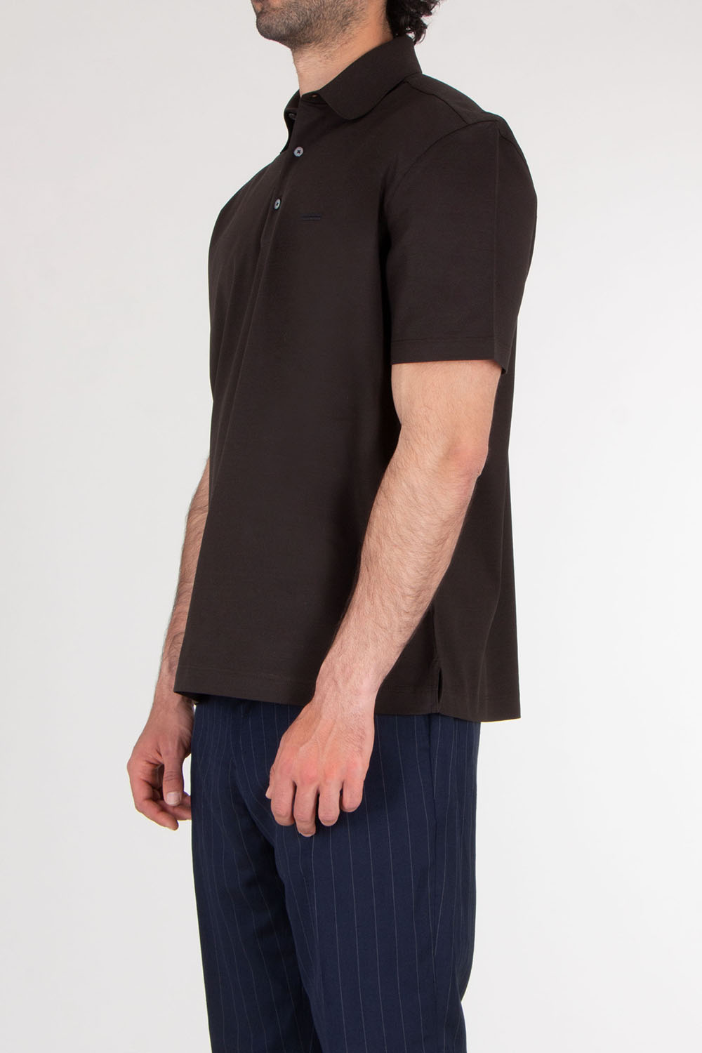 ZEGNA Cotton Piquet Polo Shirt
