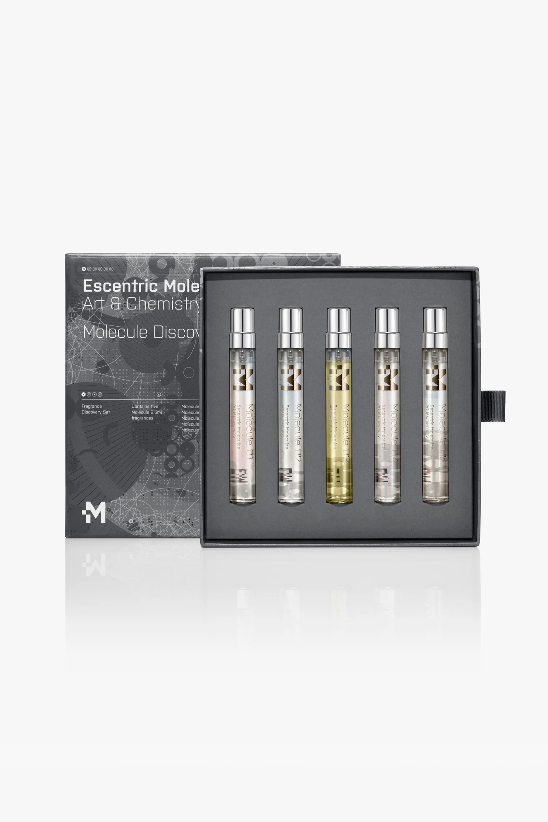 ESCENTRIC MOLECULES Eau de Toilette Molecule Discovery Set 5 x 8,5ml