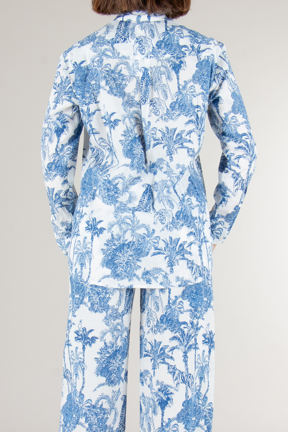 MC 2 SAINT BARTH Patterned Cotton Blouse Brigitte