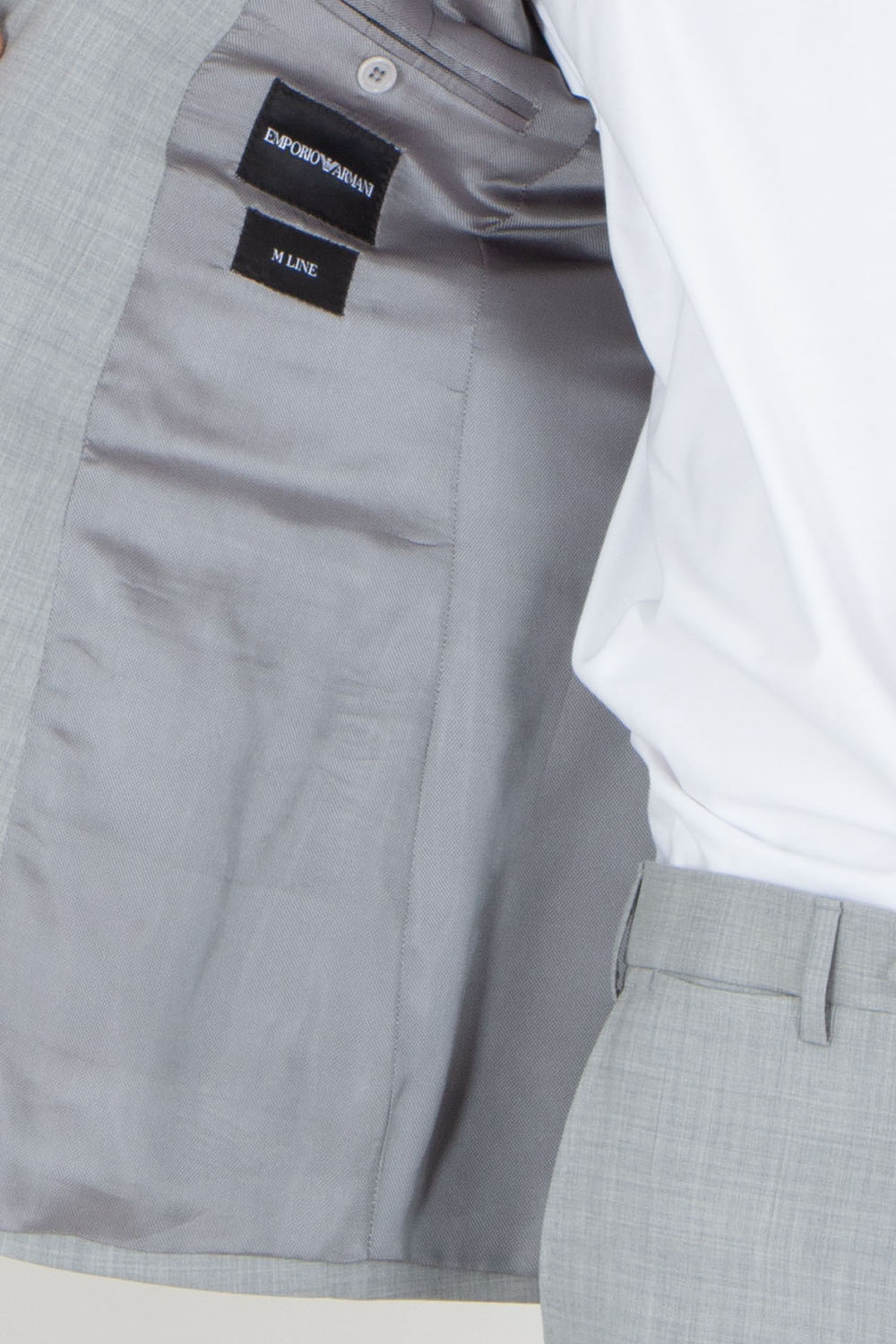 EMPORIO ARMANI Regular Fit Two Button Wool Suit