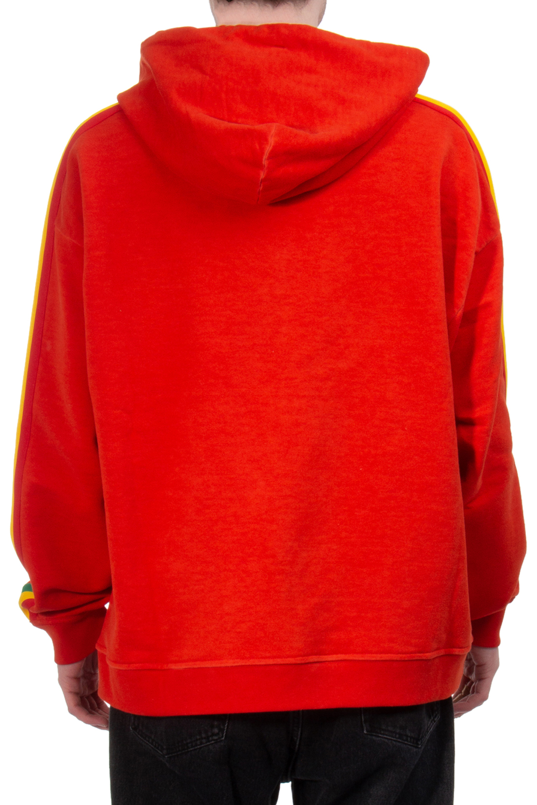 DSQUARED Oversized Printed Cotton Hoodie Herca DSQUARED Oversized Printed Cotton Hoodie Herca