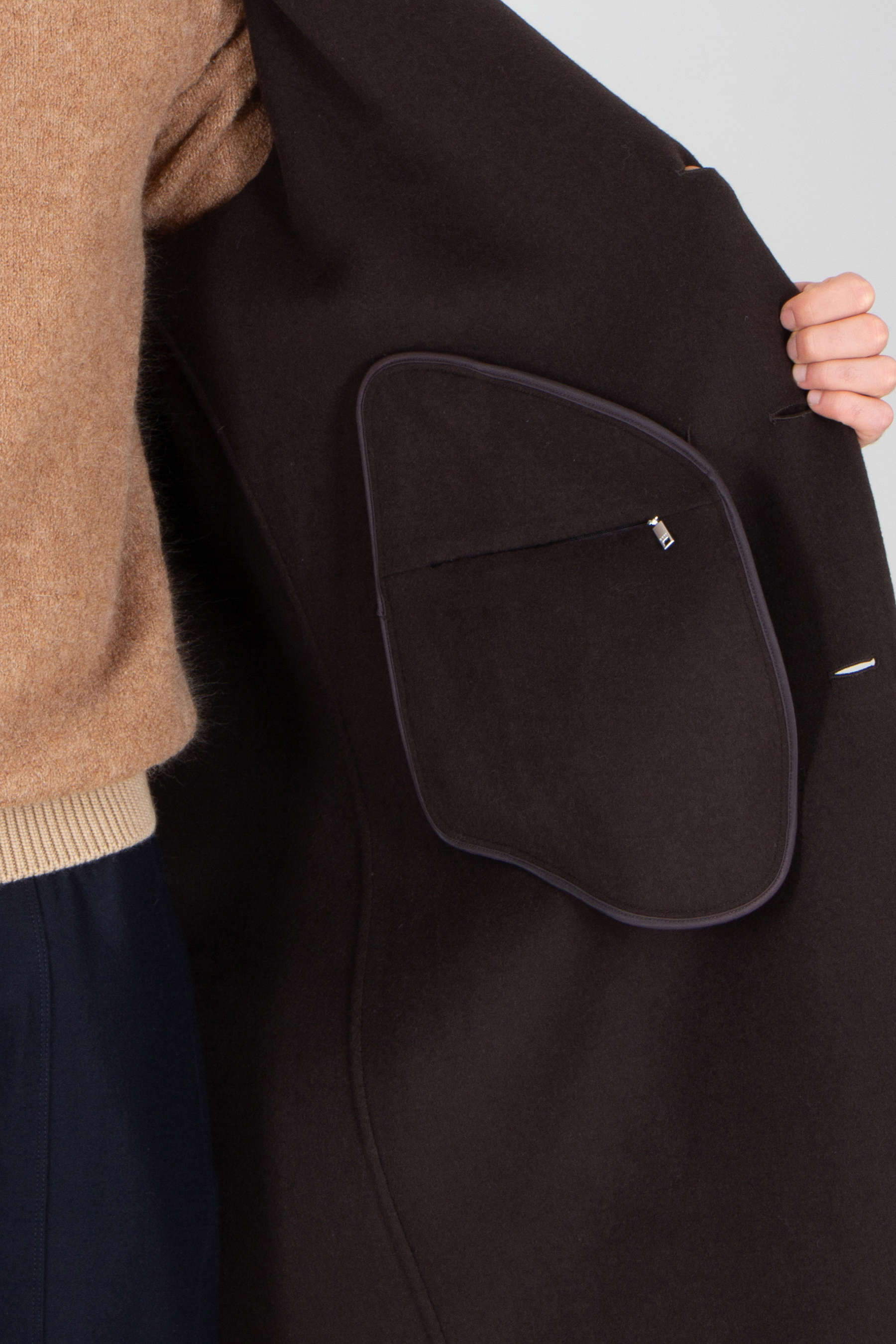 Mantel, Fleece, Langer Ärmel, Person, Jacke