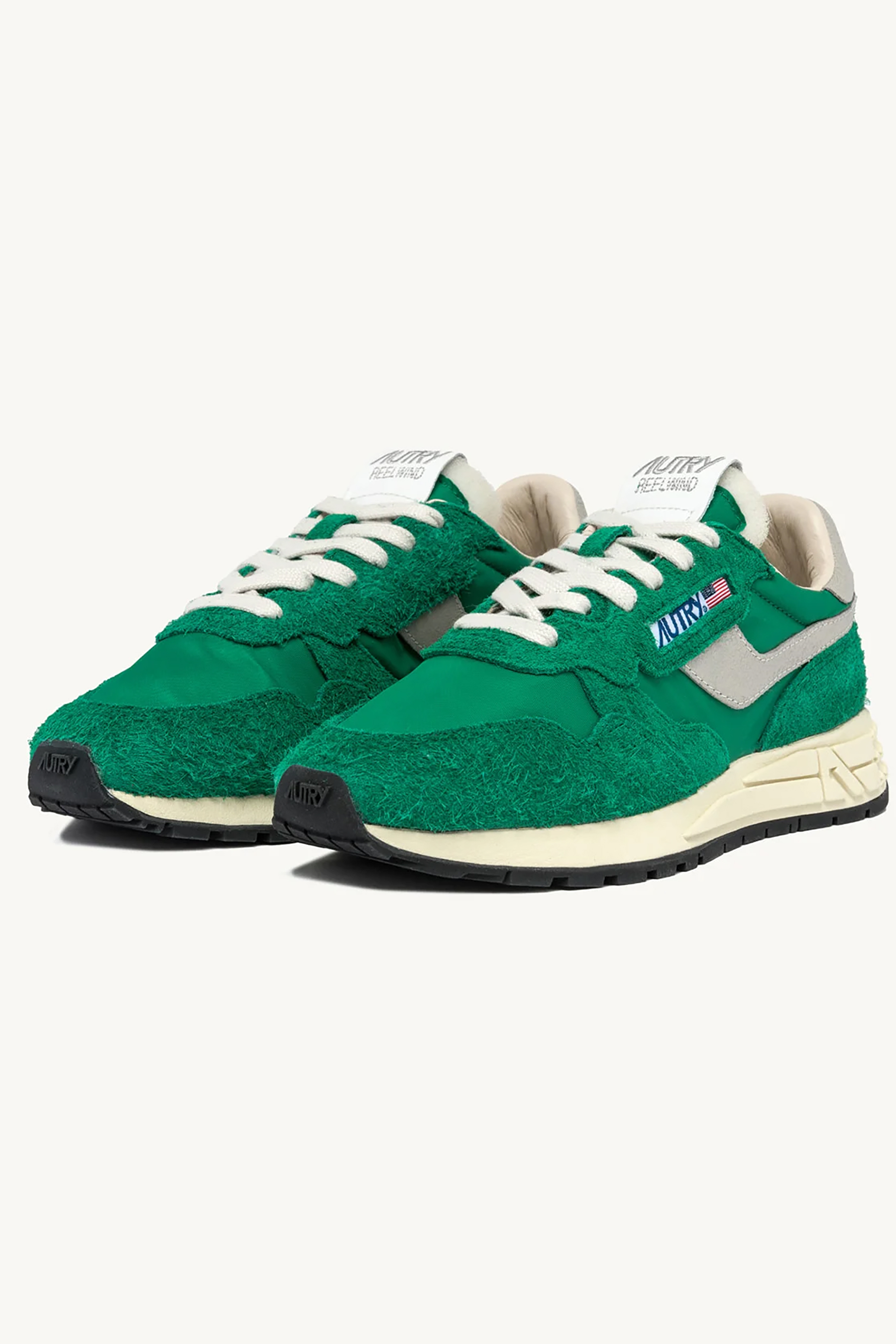 AUTRY Low Nylon & Suede Sneakers Reelwind AUTRY Low Nylon & Suede Sneakers Reelwind