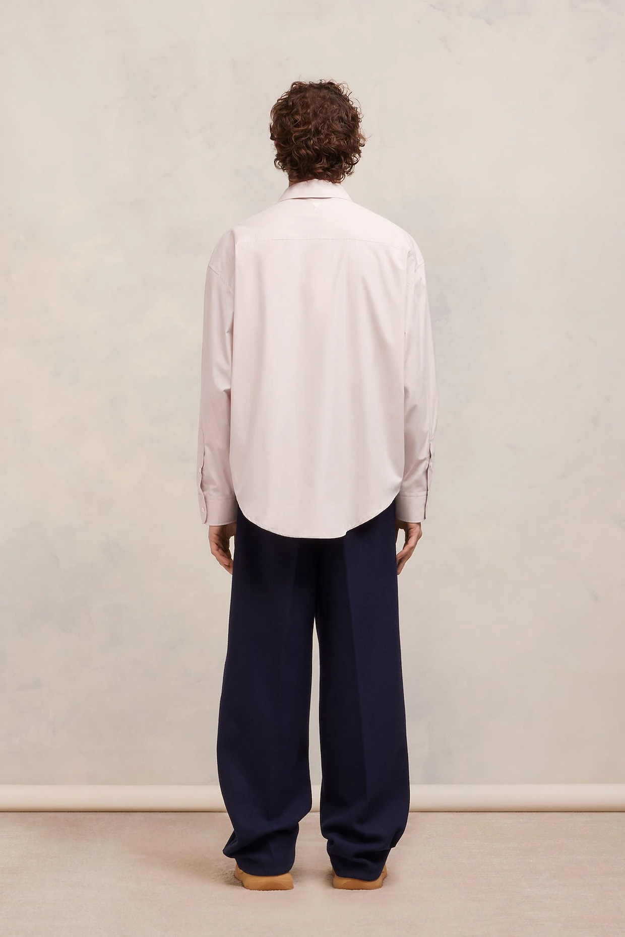 AMI PARIS Cotton Poplin Shirt AMI PARIS Cotton Poplin Shirt