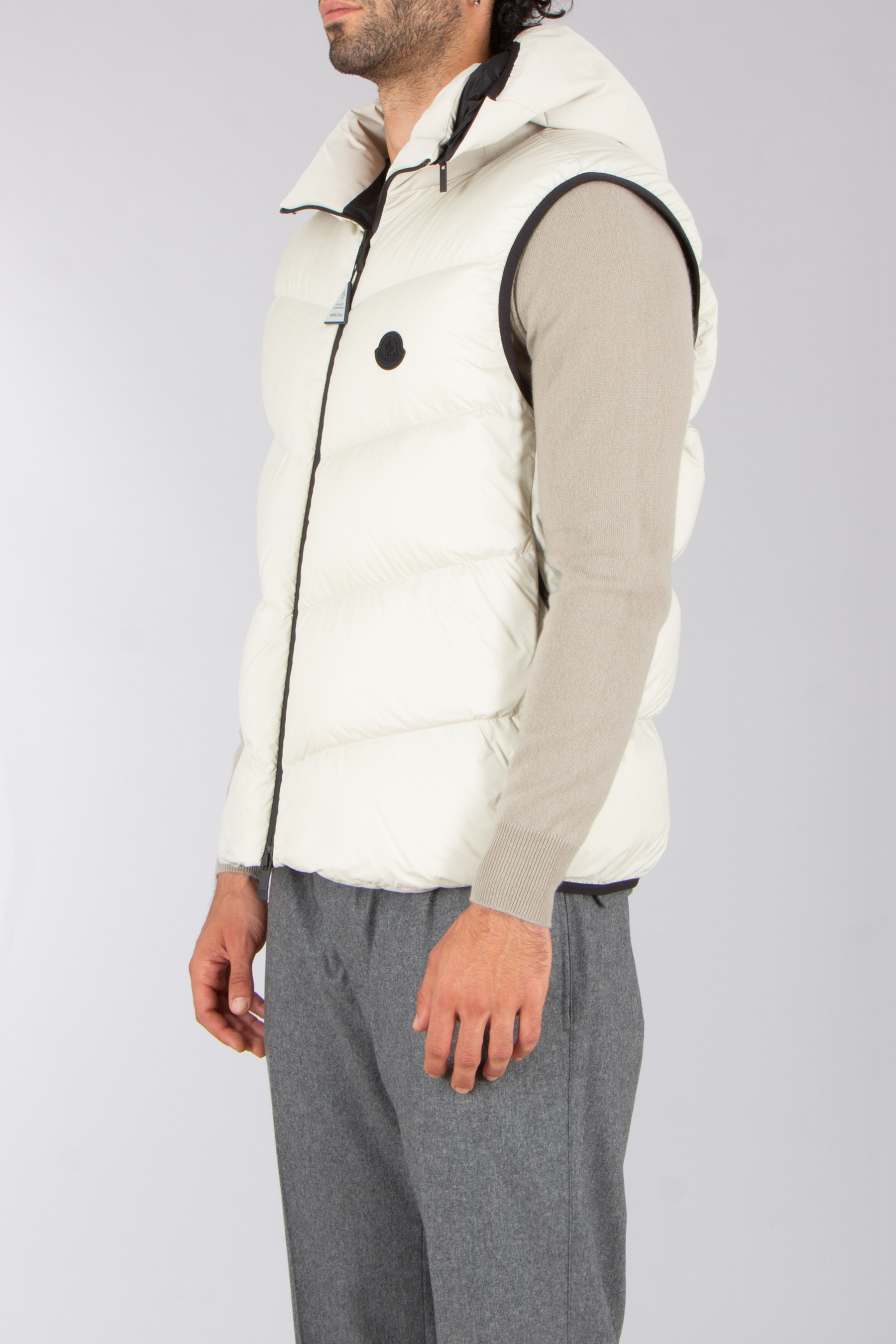 MONCLER Guersac Regular Fit Longue Saison Down Vest Weste, Mantel, Jacke, Langarm, Person