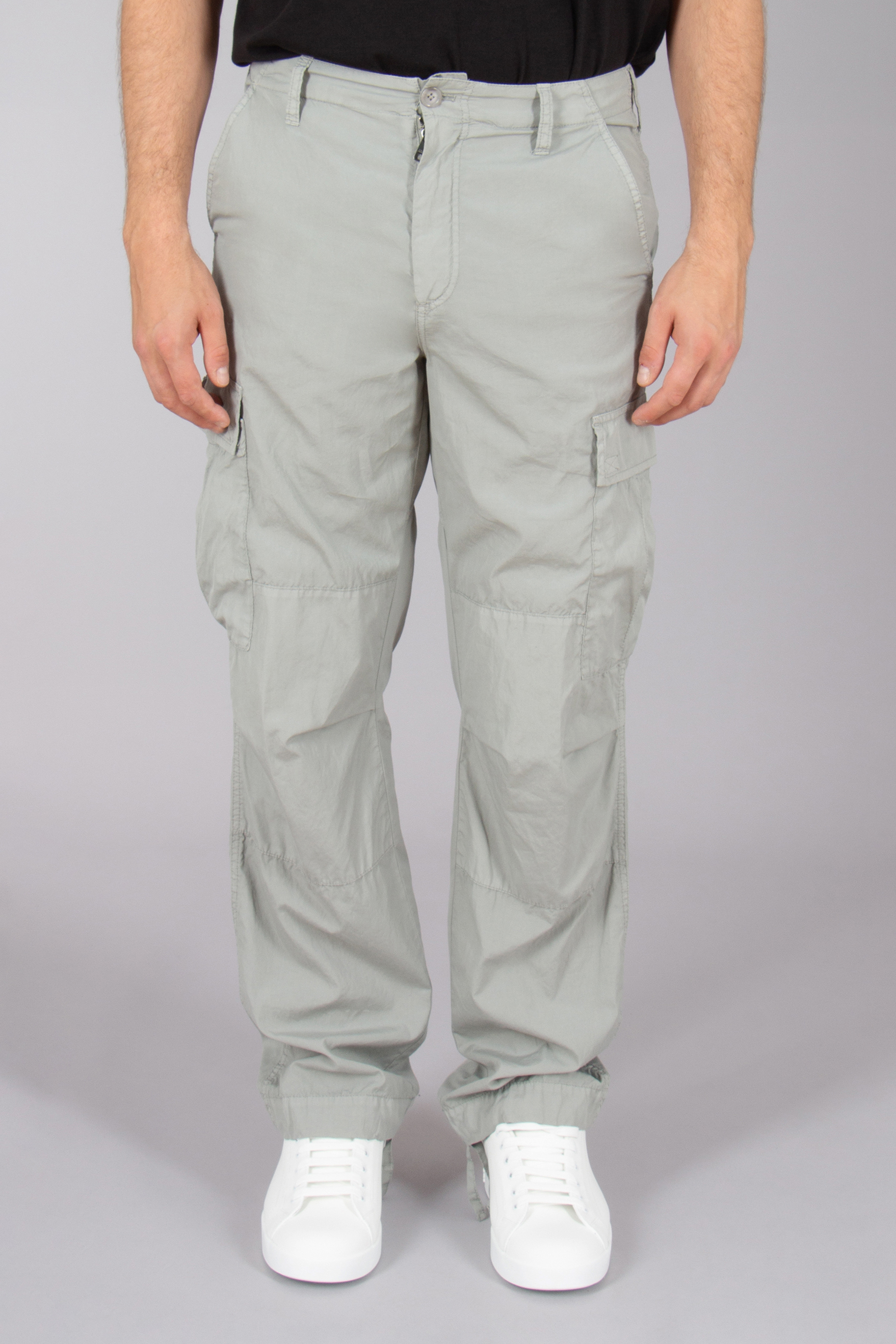 DOLCE & GABBANA Regular Fit Cotton Poplin Cargo Pants