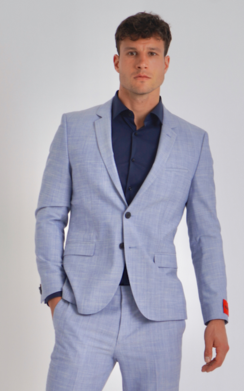 HUGO Extra Slim Fit Virgin Wool Stretch Jacket Arti