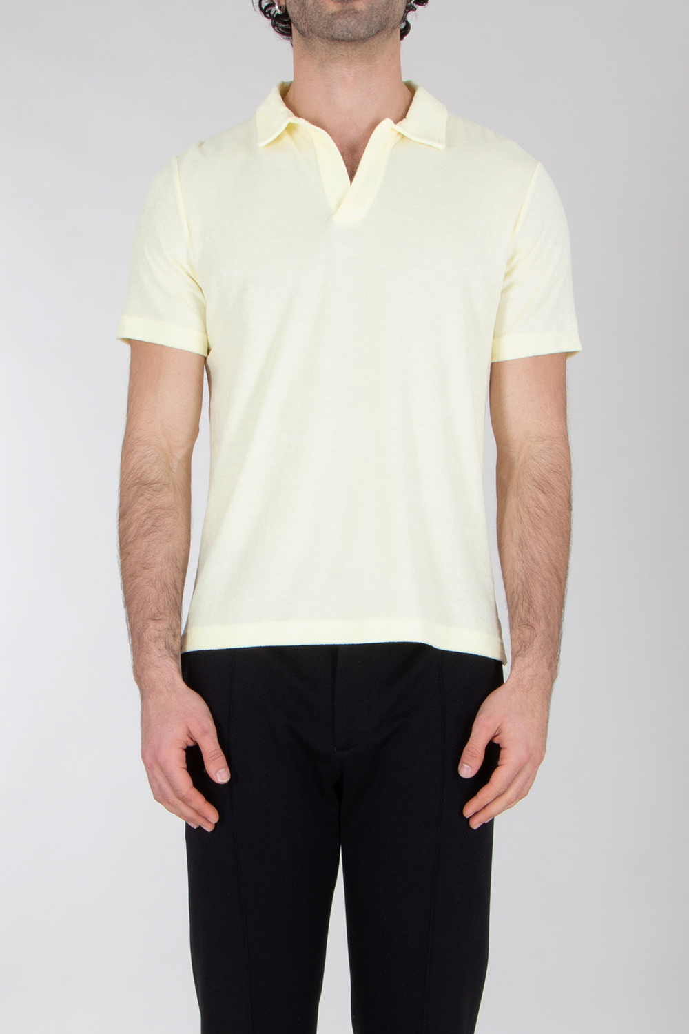 MC 2 SAINT BARTH Regular Fit Terry Polo Shirt Jeremy 