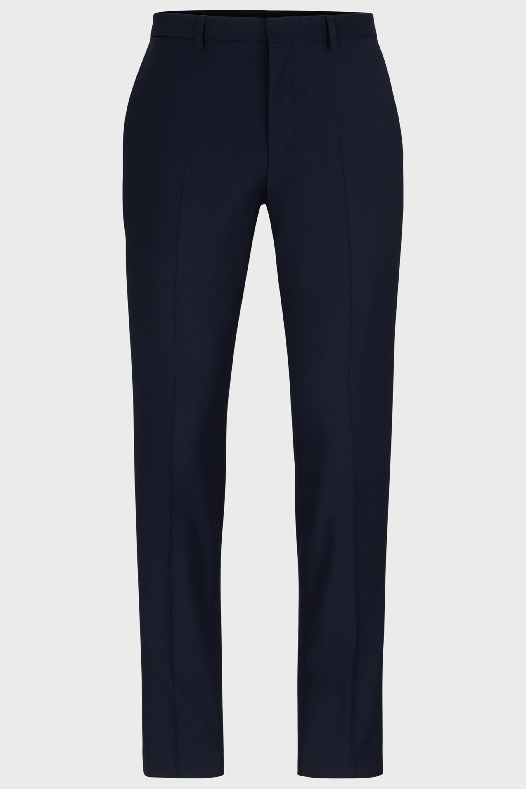 HUGO Extra Slim Fit Stretch Virgin Wool Blend Pants Hesten Bekleidung, Hosen, Jeans