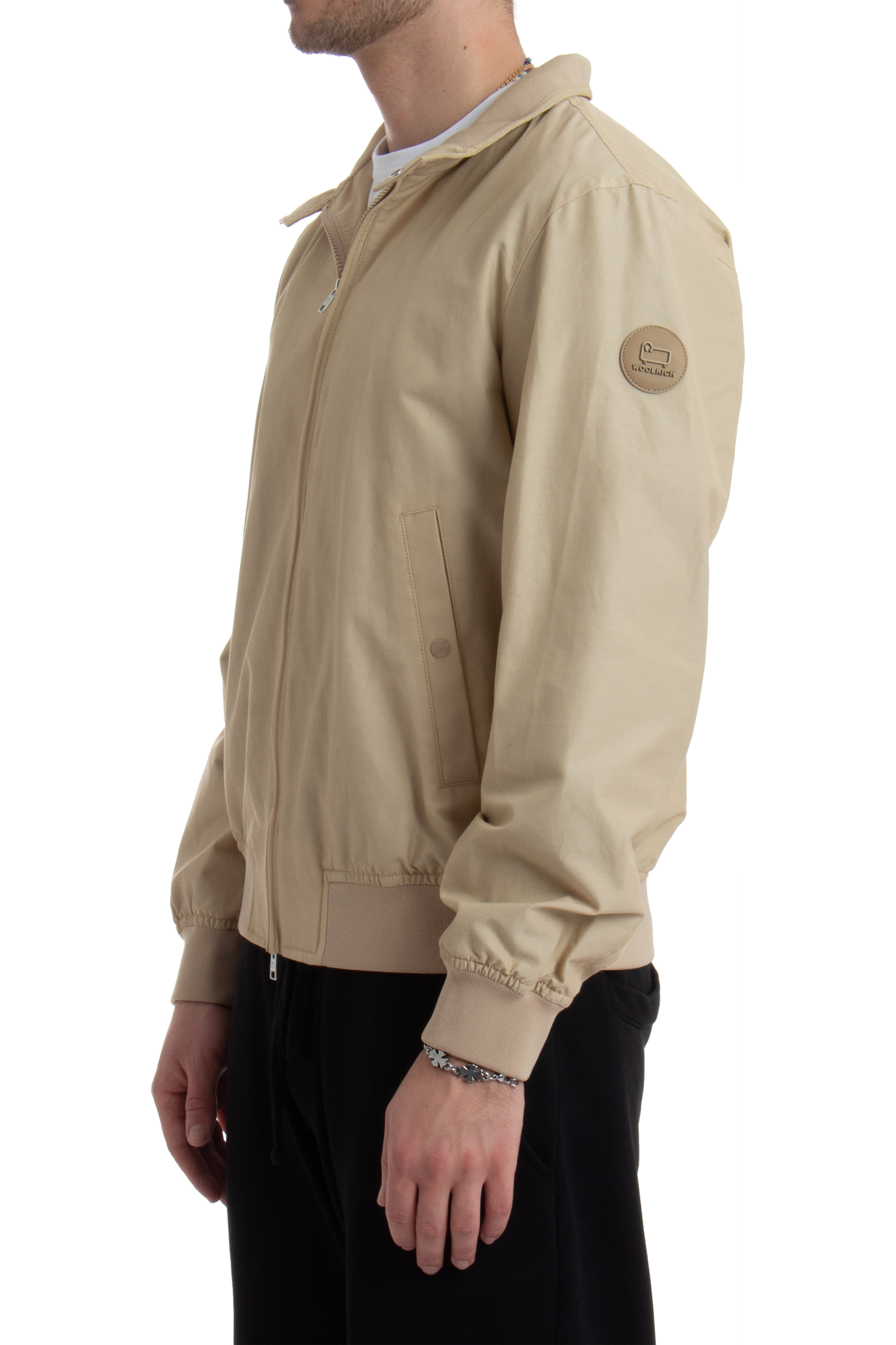 WOOLRICH Ramar Cloth Cruiser Bomber Jacket WOOLRICH Ramar Cloth Cruiser Bomber Jacket
