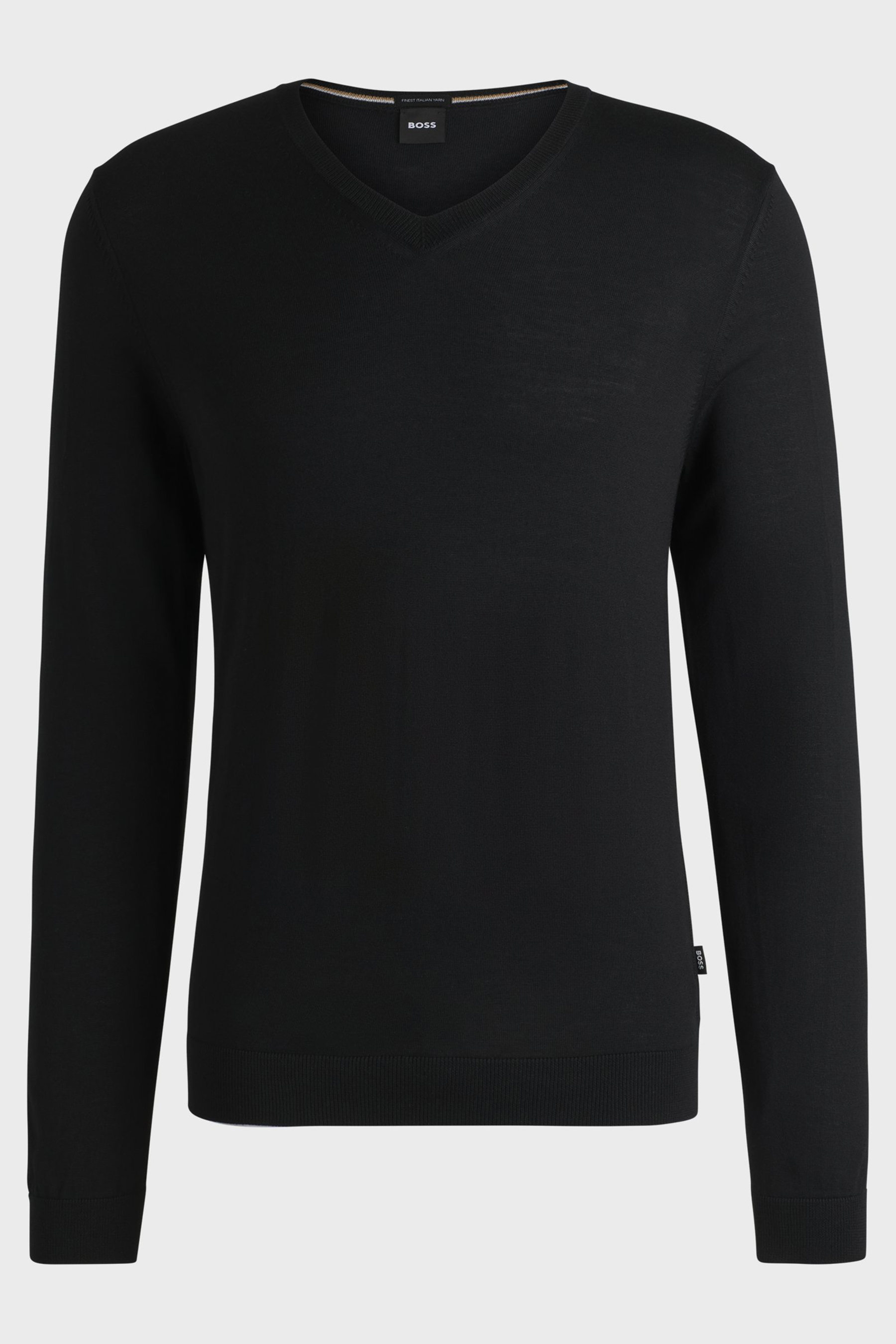 BOSS Slim Fit Virgin Wool V-Neck Sweater Melba-P BOSS Slim Fit Virgin Wool V-Neck Sweater Melba-P