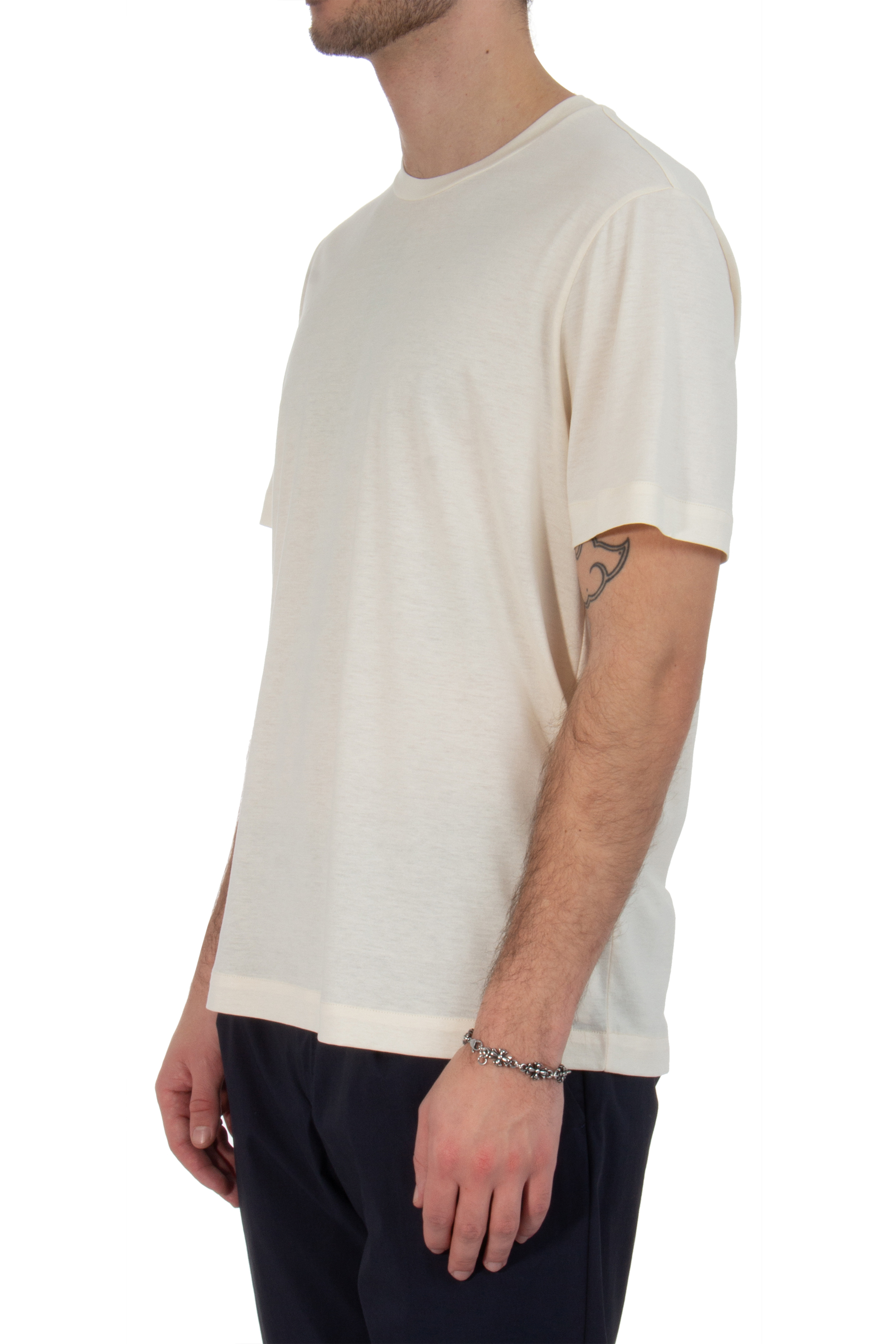 BRIONI Silk & Cotton Blend T-Shirt