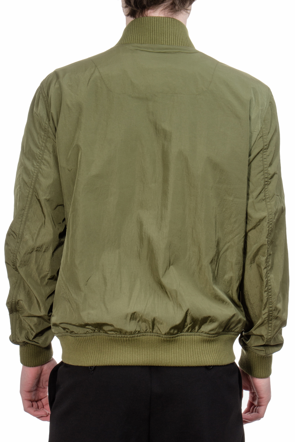 WOOLRICH Crinkle Nylon Bomber Jacket  WOOLRICH Crinkle Nylon Bomber Jacket