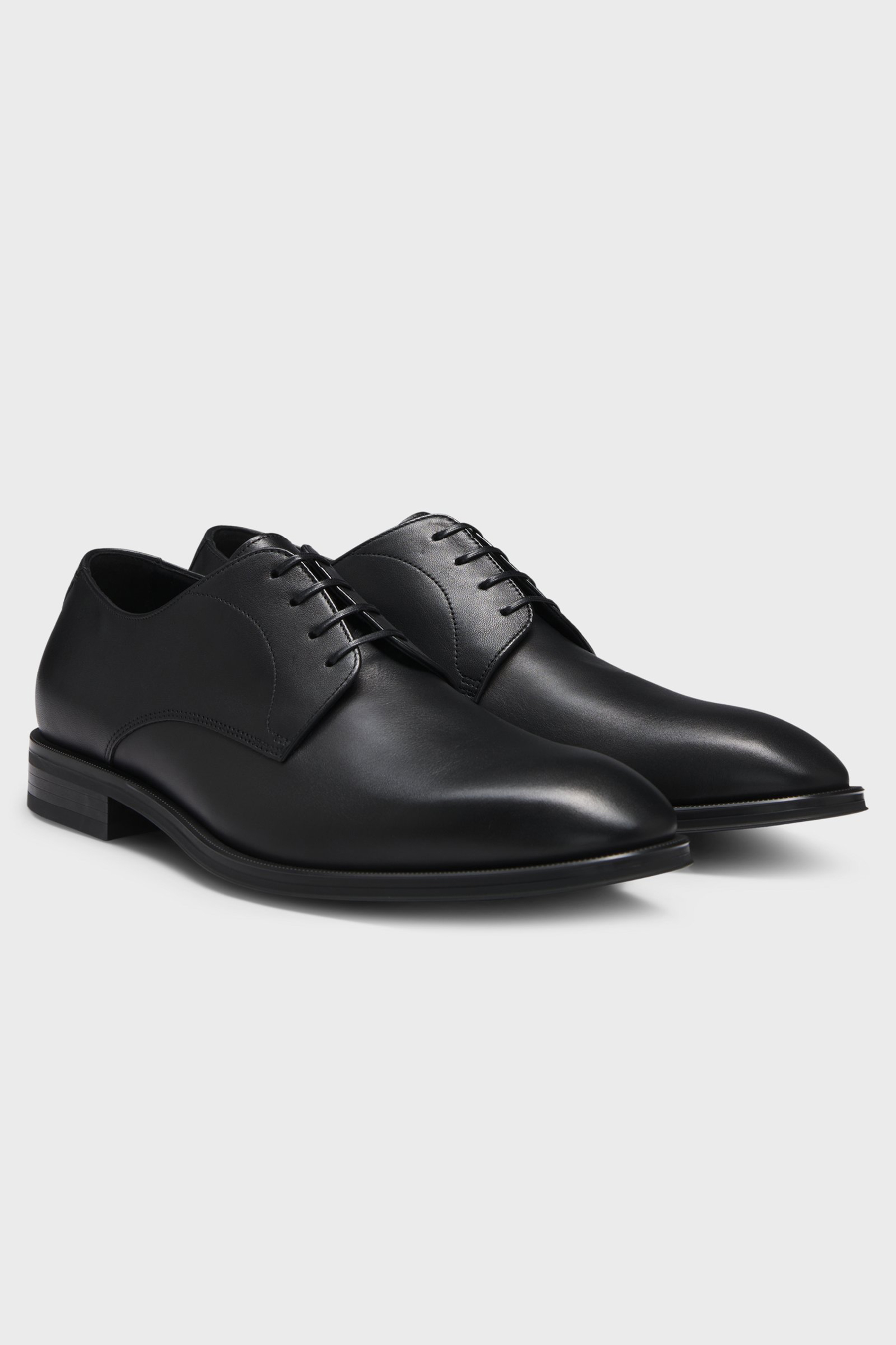 BOSS Leather Derby Shoes Derrek Bekleidung, Schuhwerk, Schuh, Sneaker
