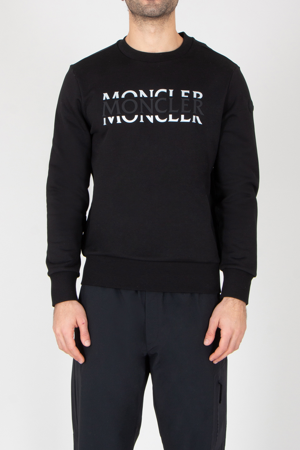 Langarm, Pullover, Sweatshirt, Mann, Person