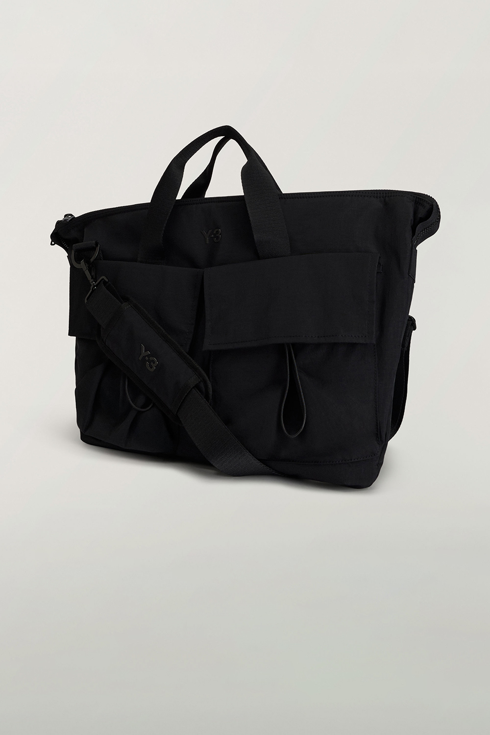 Y-3 Recycled Nylon Ripstop Utility Messenger Bag