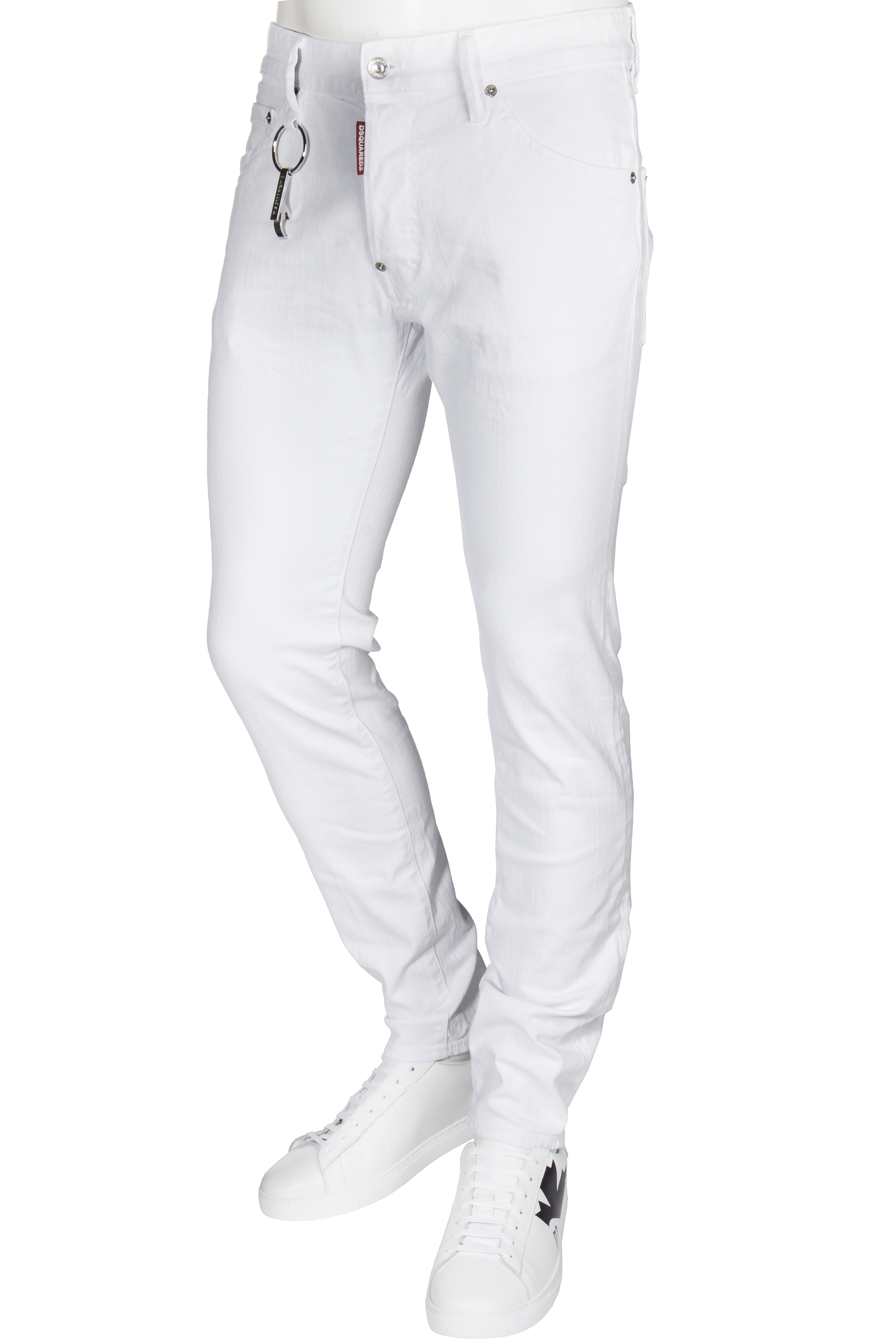 DSQUARED2 White Bull Washed Cool Guy Jeans DSQUARED2 White Bull Washed Cool Guy Jeans
