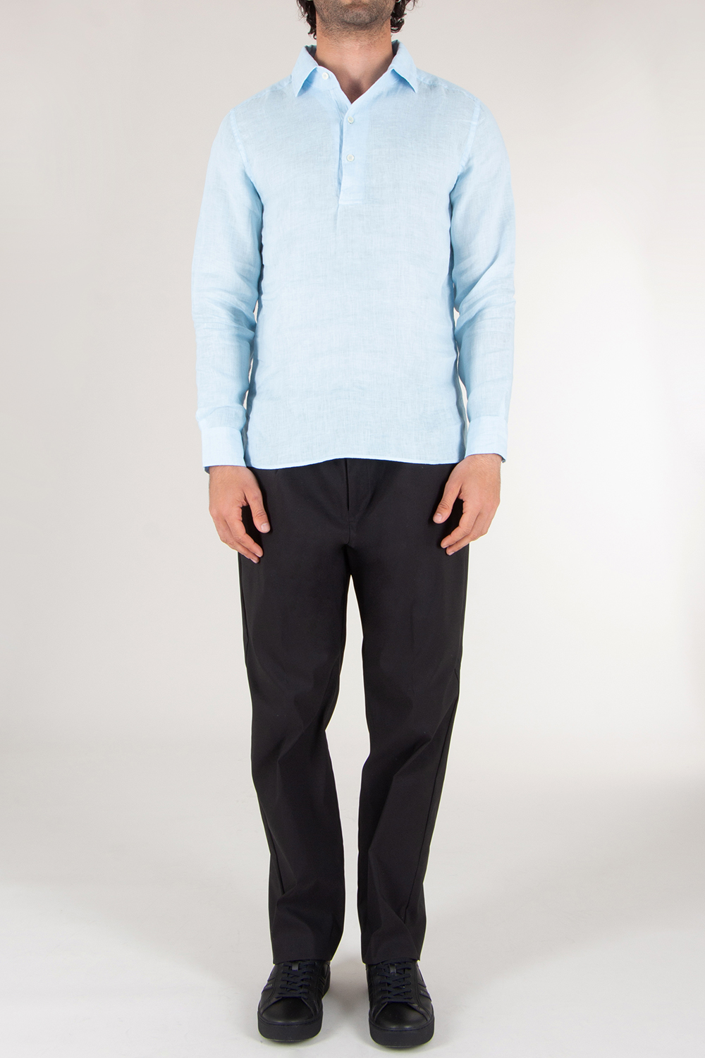 MC2 SAINT BARTH Casual Linen Shirt