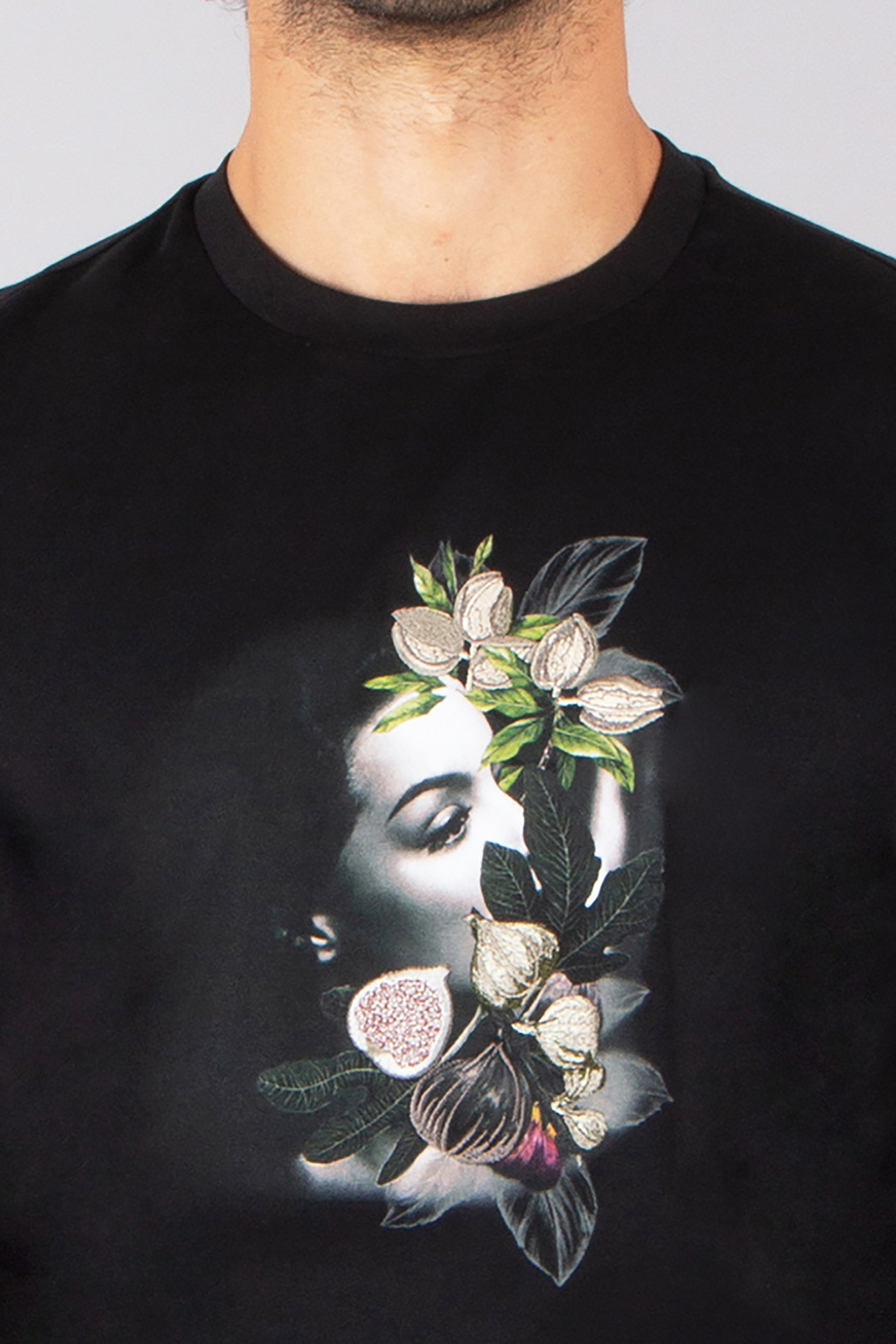 EMPORIO ARMANI Regular Fit Graphic Print & Embroidery Cotton Jersey T-Shirt T-shirt, Erwachsener, Männlich, Mann, Person
