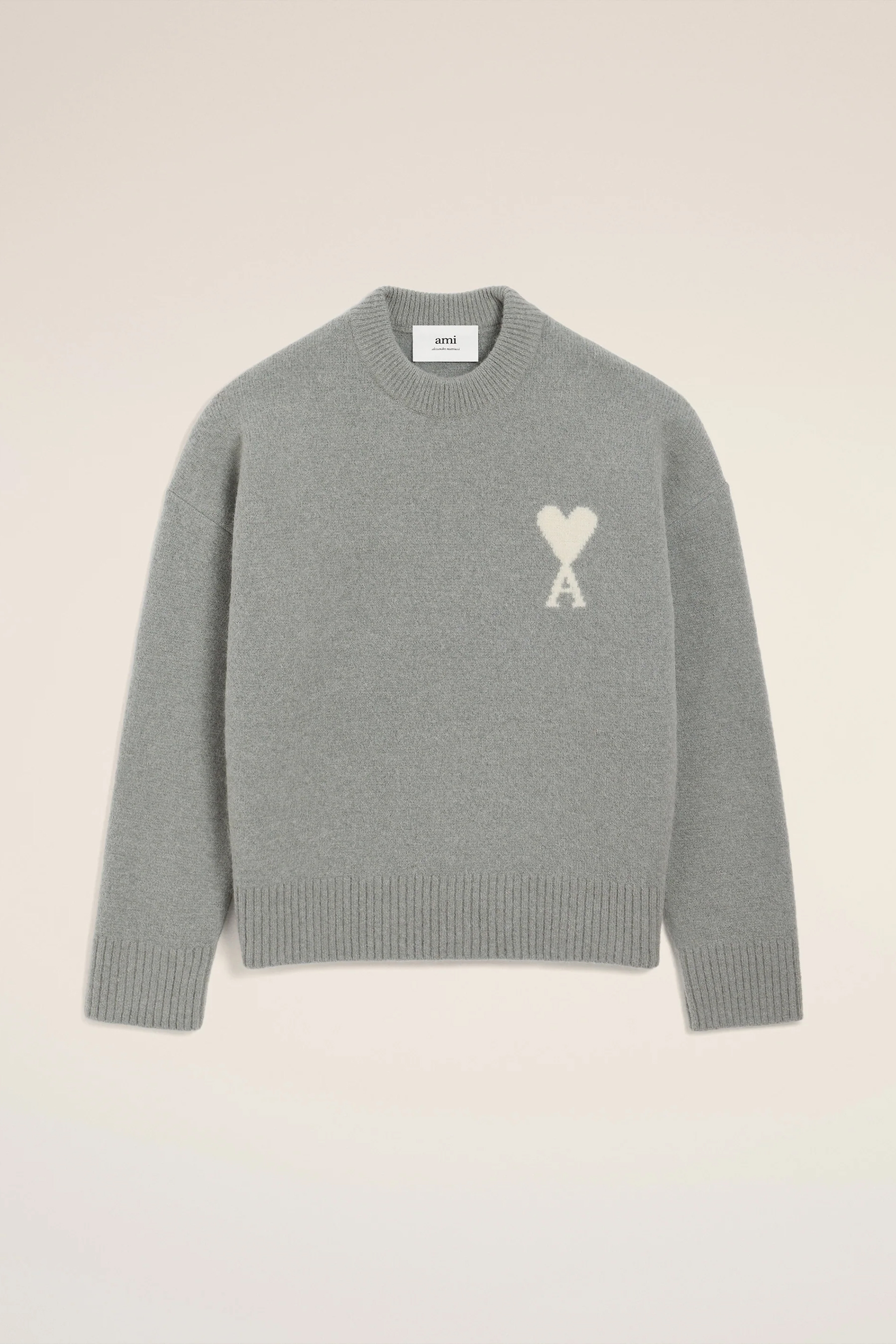 AMI PARIS Relaxed Fit Alpaca Blend Sweater Bekleidung, Strickwaren, Pullover, Sweatshirt