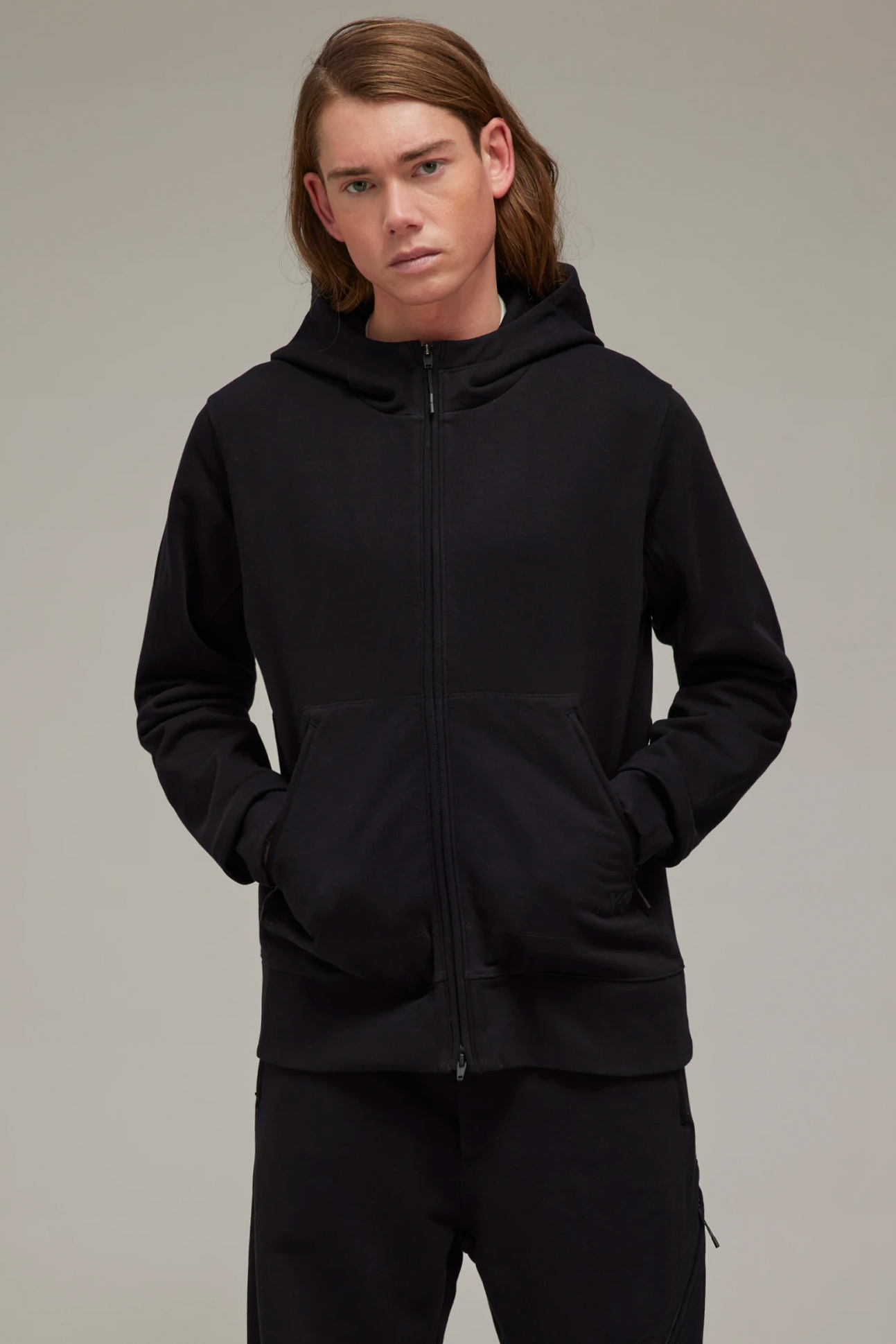 Y-3 Classic DRW Terry Zip Hoodie
