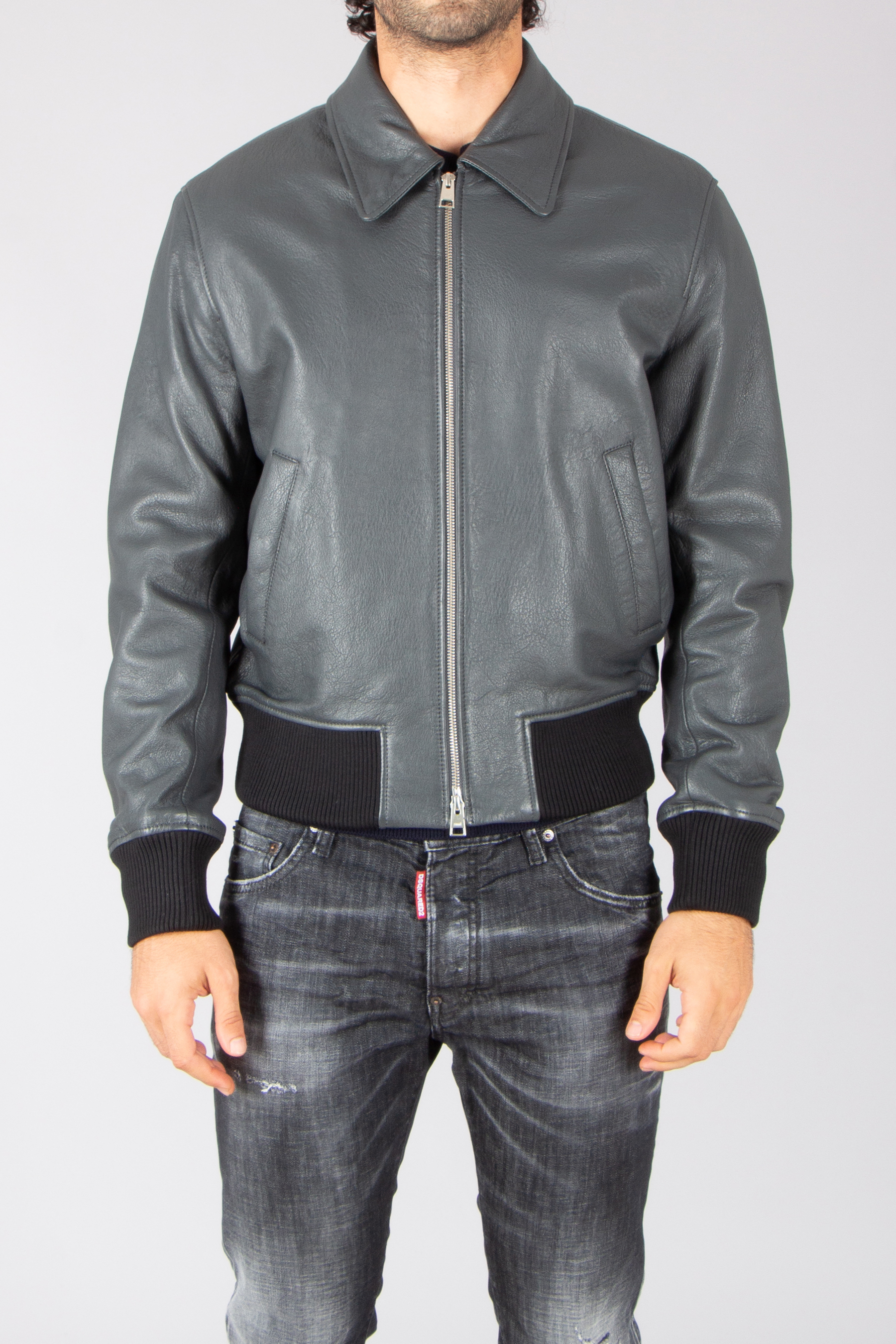 Mantel, Jacke, Jeans, Hosen, Jacke aus Leder