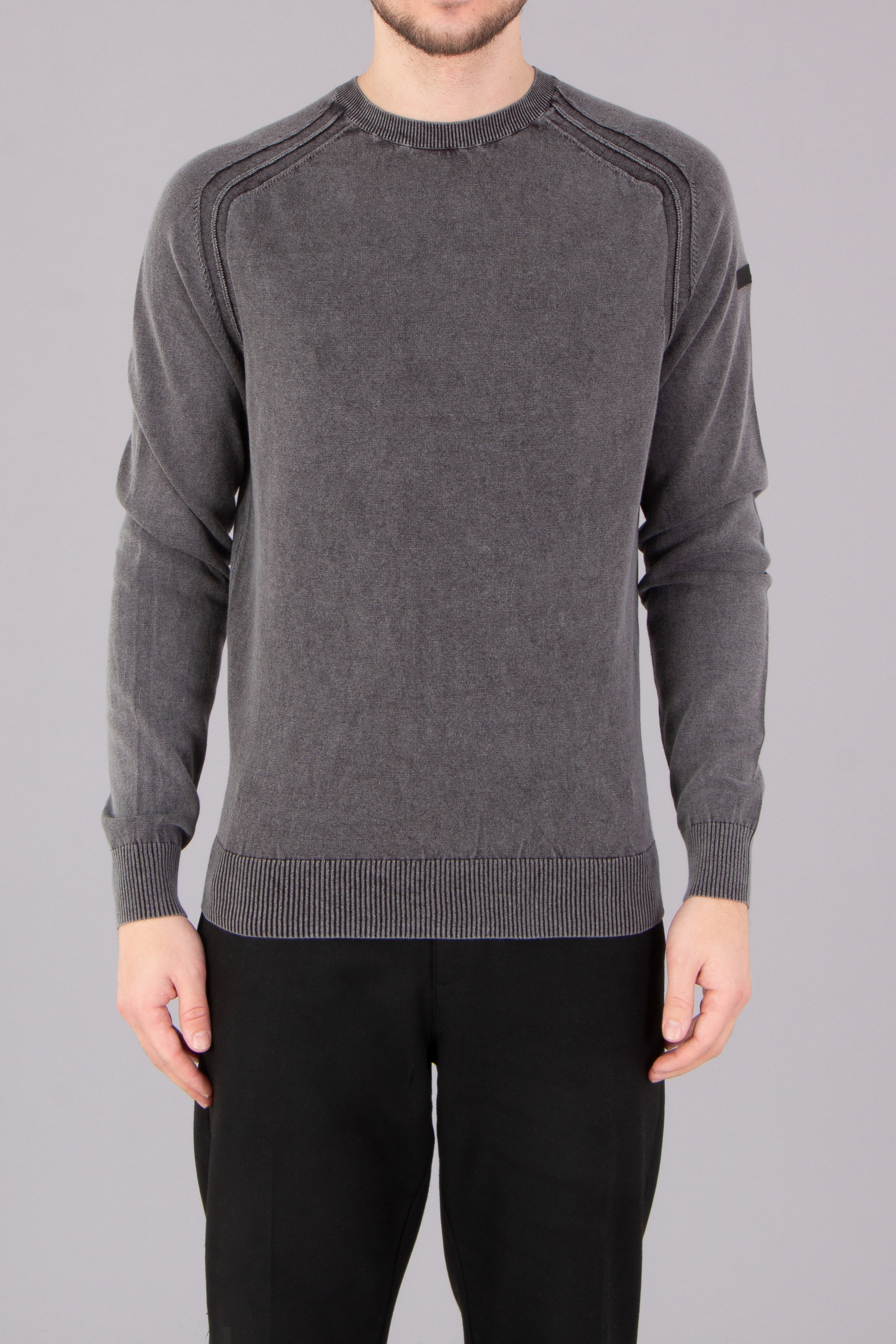 RRD Techno Wash Round 14 Cotton Knit Sweater RRD Techno Wash Round 14 Cotton Knit Sweater