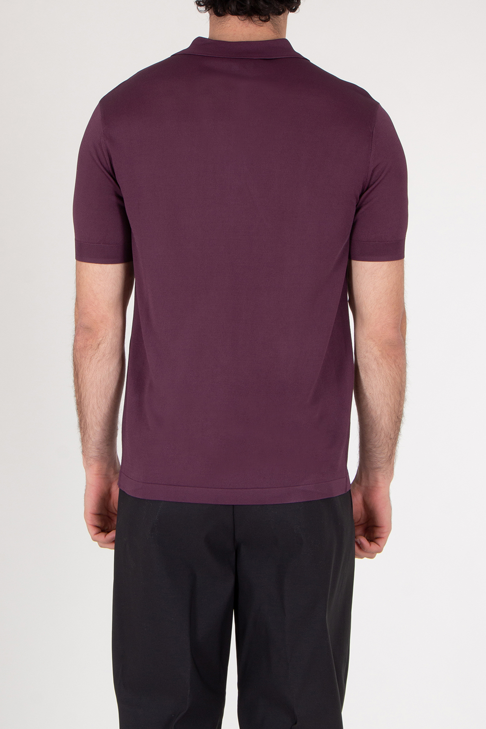 EMPORIO ARMANI Regular Fit Knitted Polo Shirt