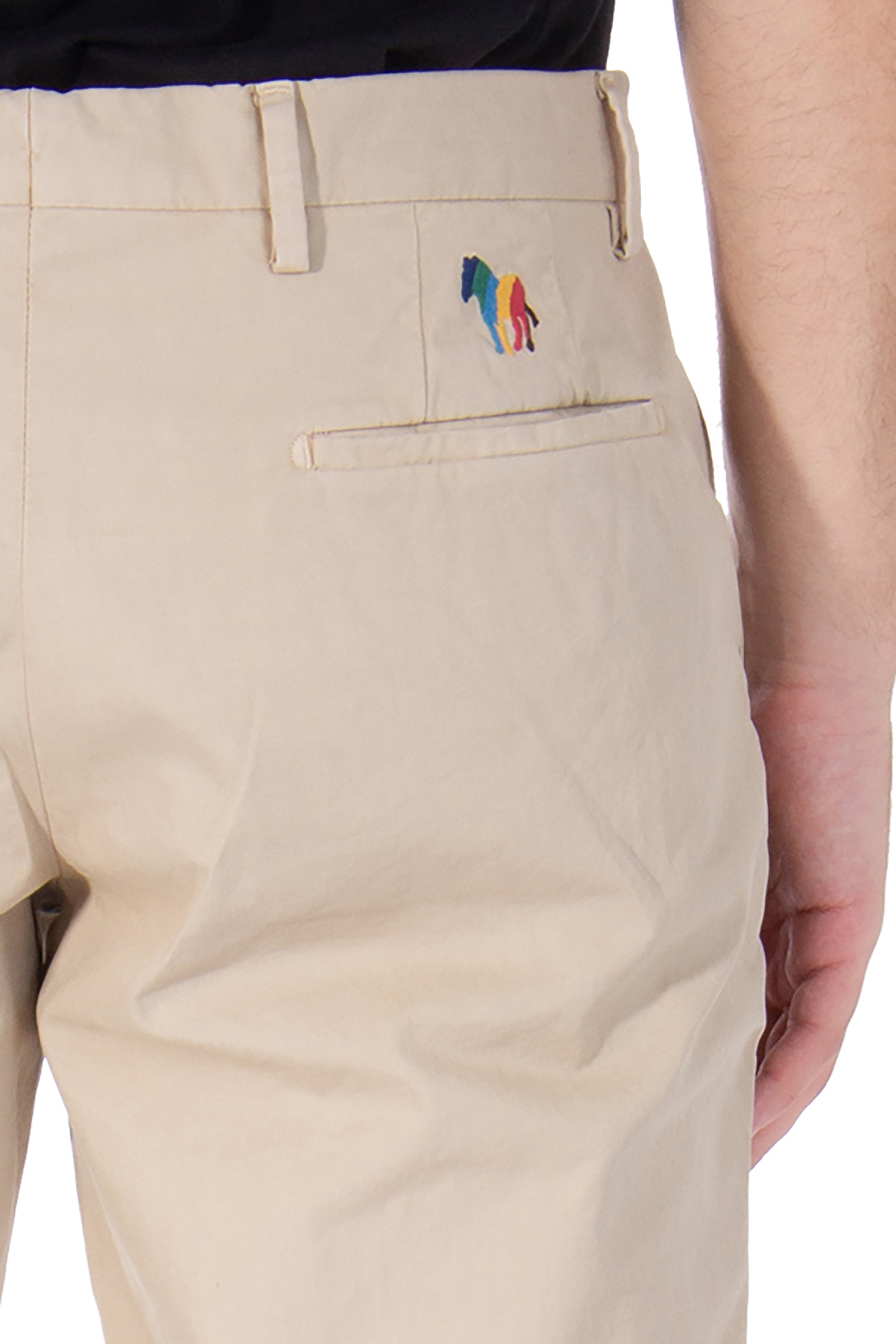 PAUL SMITH Mid-Fit Organic Cotton Chino Pants