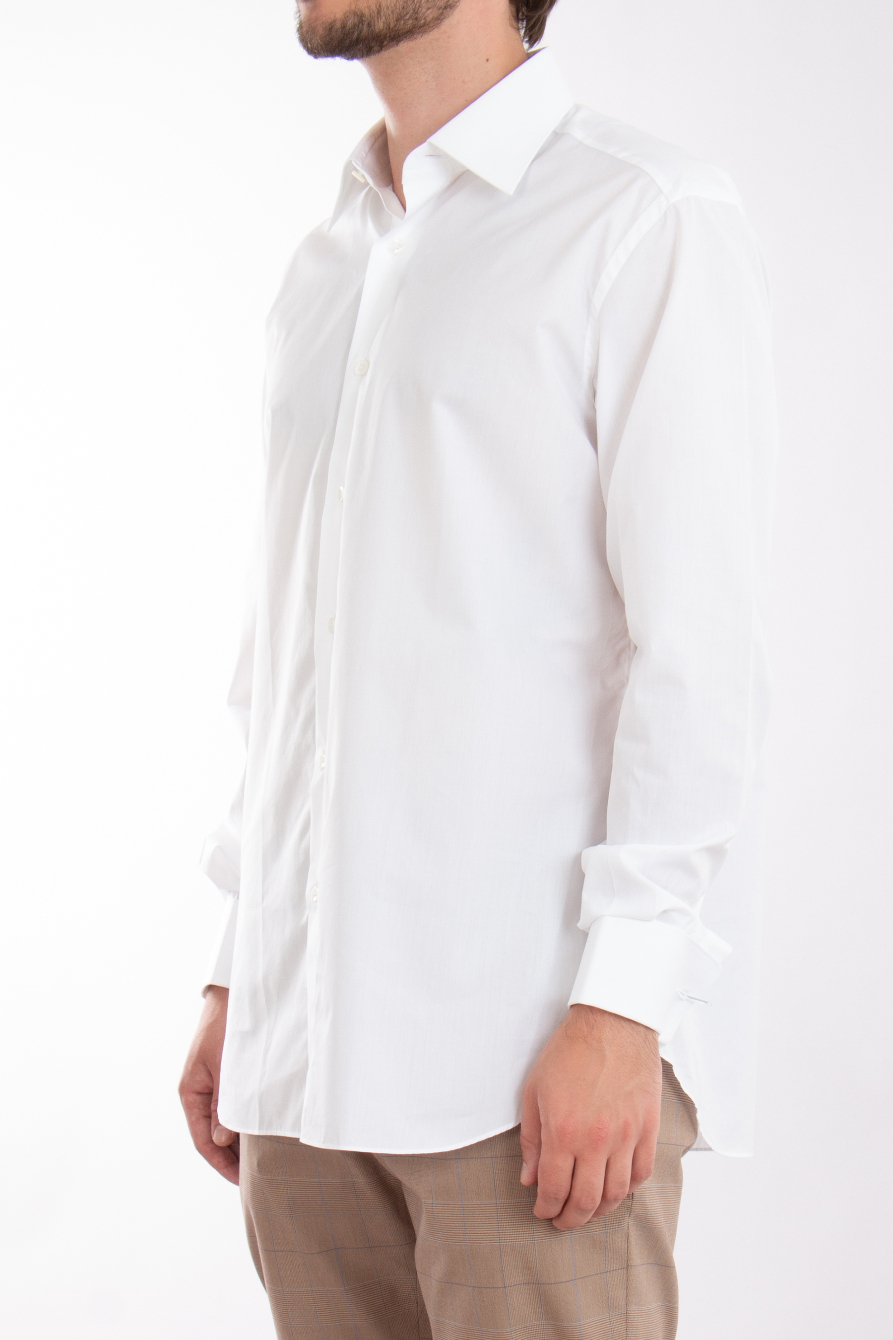 BRIONI Cotton Poplin Shirt BRIONI Cotton Poplin Shirt