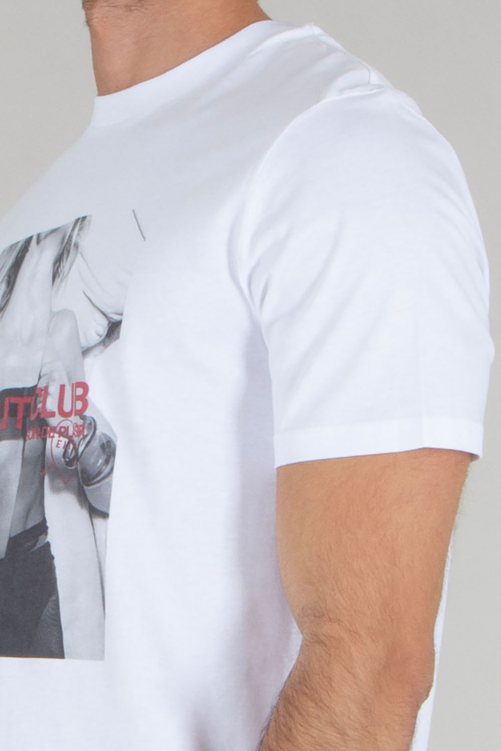 ELITÈ Regular Fit Plasir Graphic Print Cotton Jersey T-Shirt