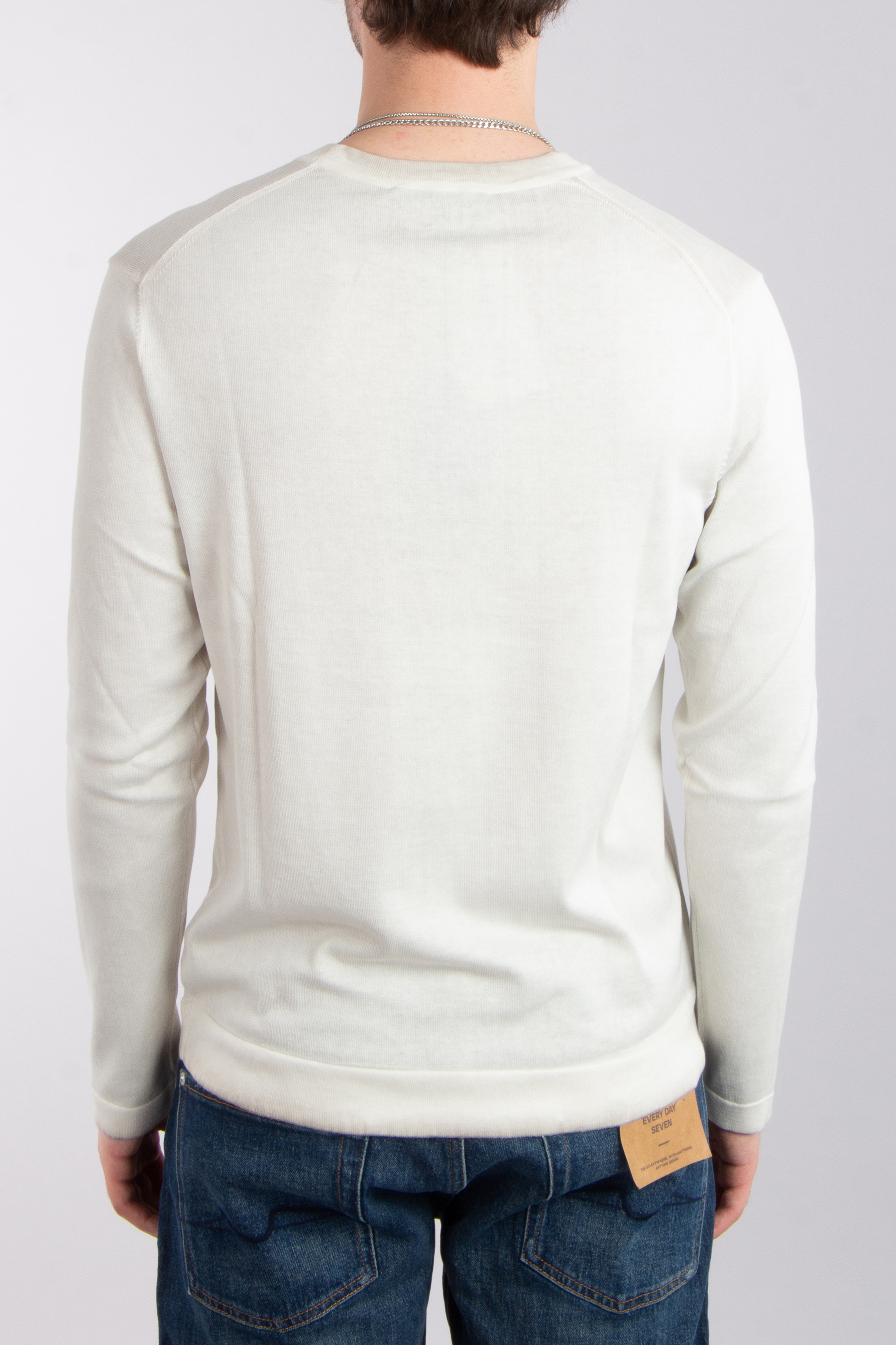 TRUSTED HANDWORK Oil Dyed Supima Cotton Sweater Parksville