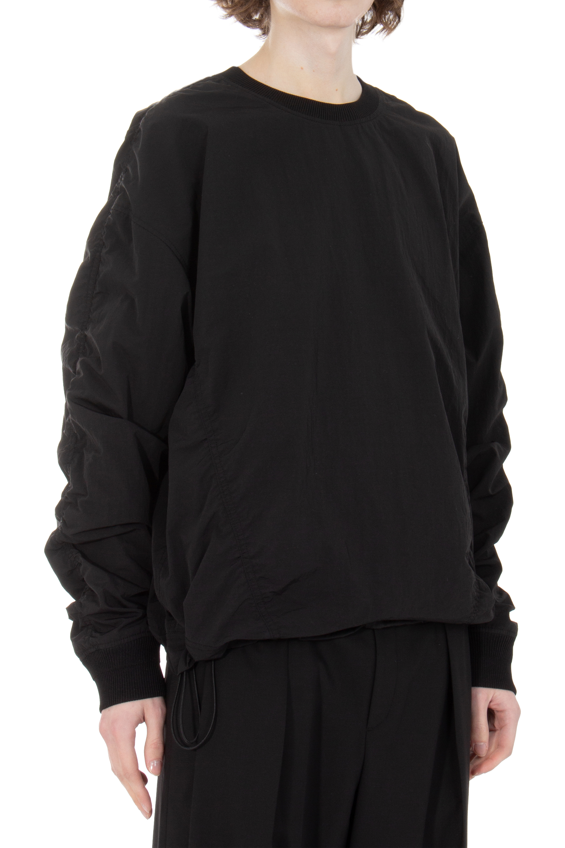 JUUN.J Puckering Nylon Sweatshirt JUUN.J Puckering Nylon Sweatshirt
