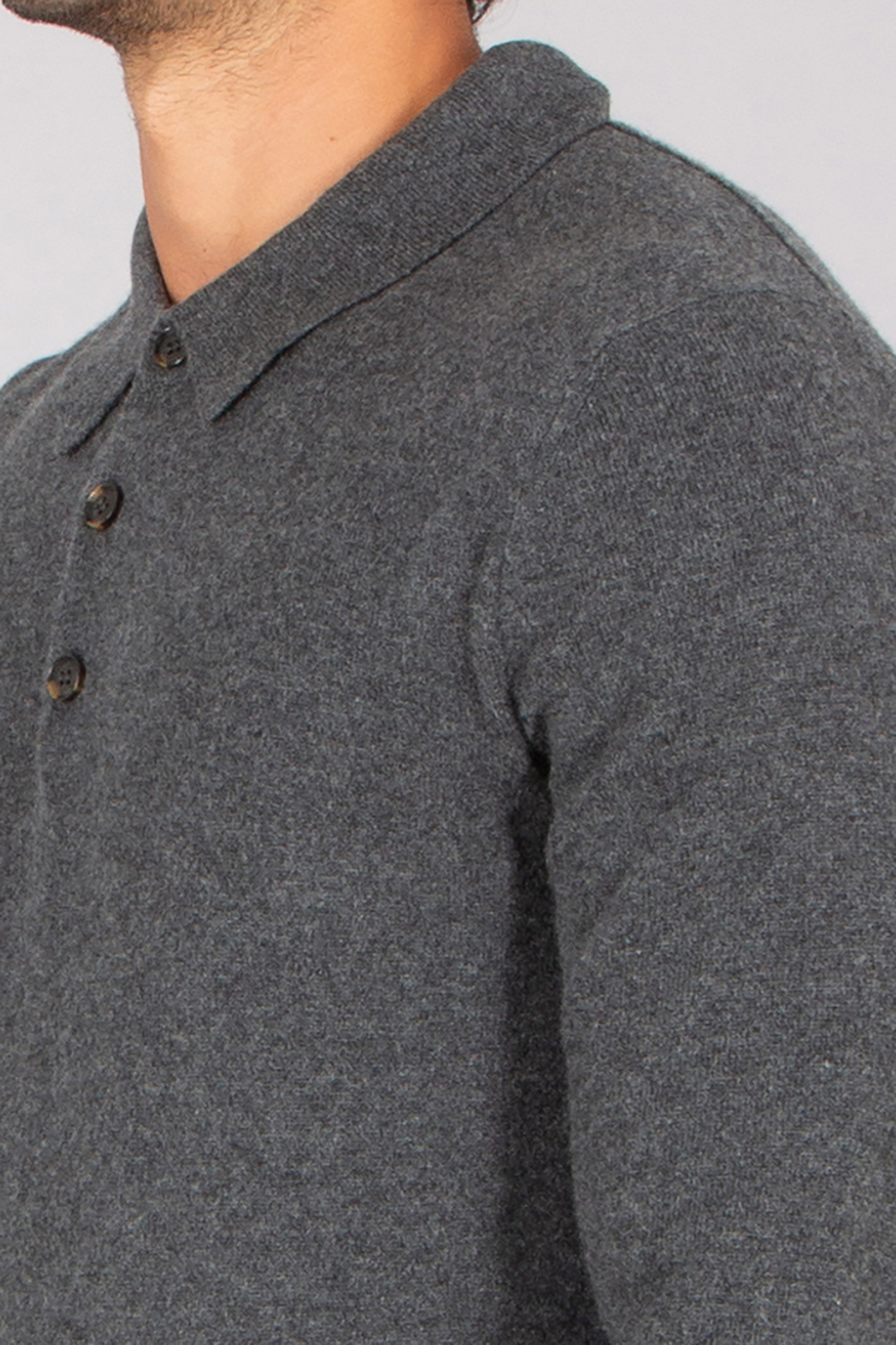 MIENTUS BERLIN Regular Fit Cashmere Knit Polo Mantel, Jacke, Erwachsener, Mann, Person