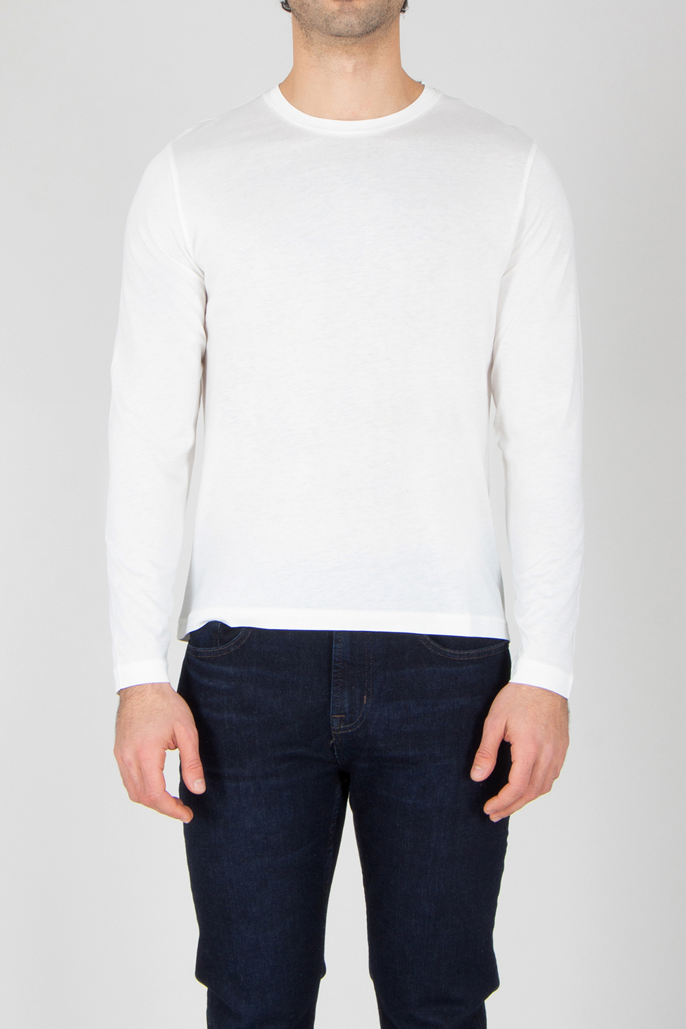 Langarm, Ärmel, T-shirt, Jeans, Hosen