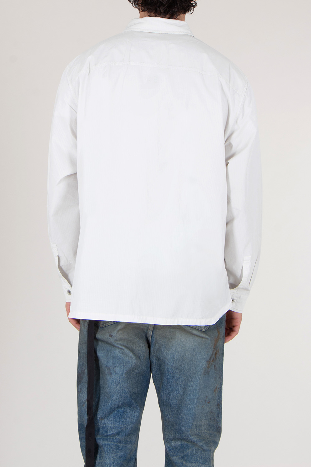 RICK OWENS DRKSHDW Oversized Organic Ripstop Cotton Overshirt Jumbo