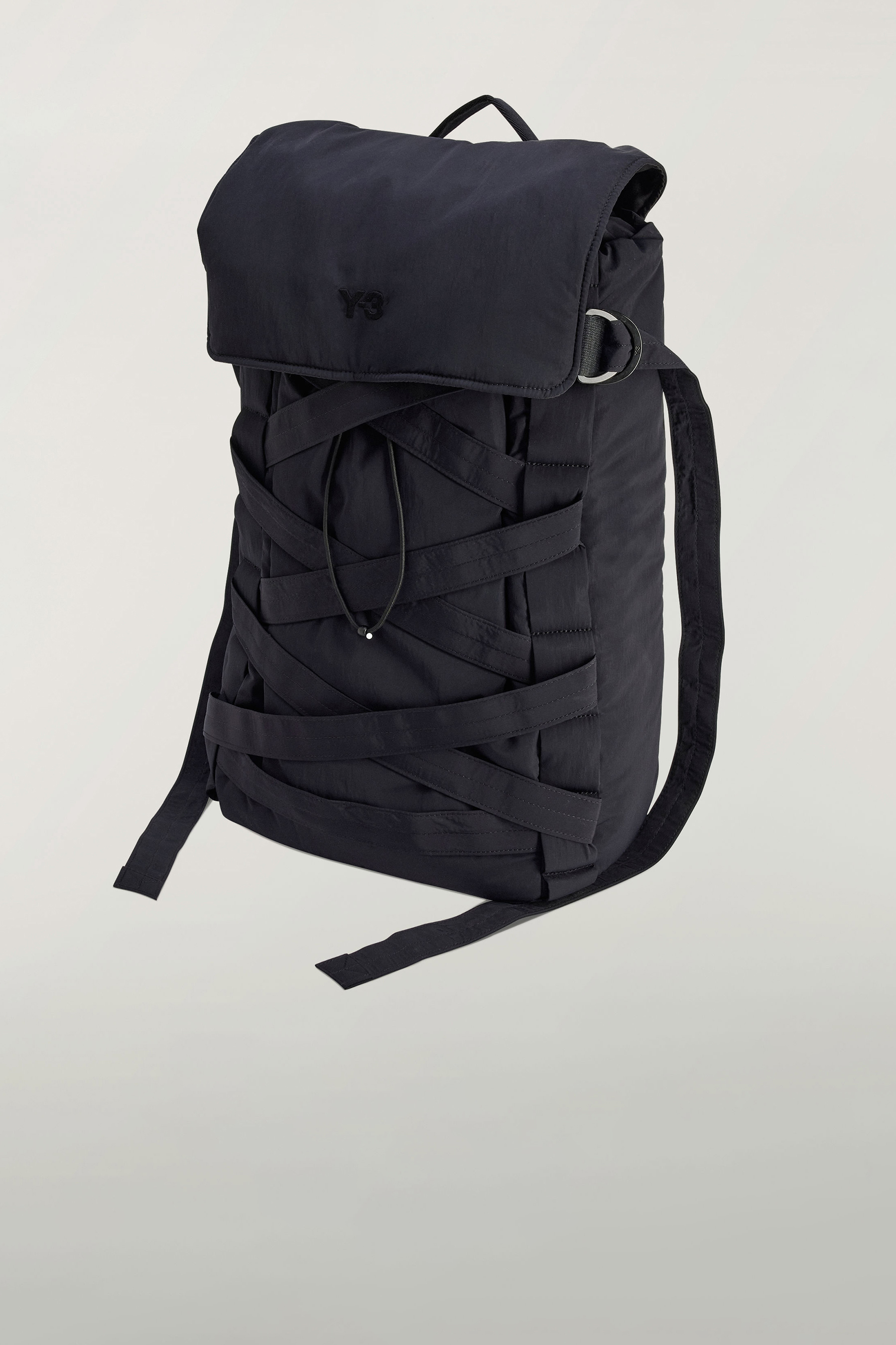 Y-3 Recycled Nylon Cinch Backpack Tasche, Rucksack