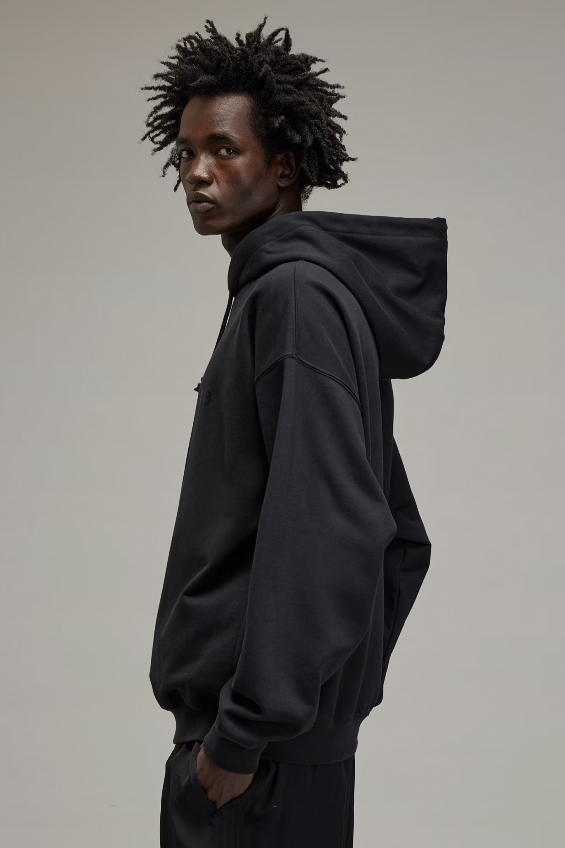 Y-3 Cotton Blend French Terry Hoodie Y-3 Cotton Blend French Terry Hoodie