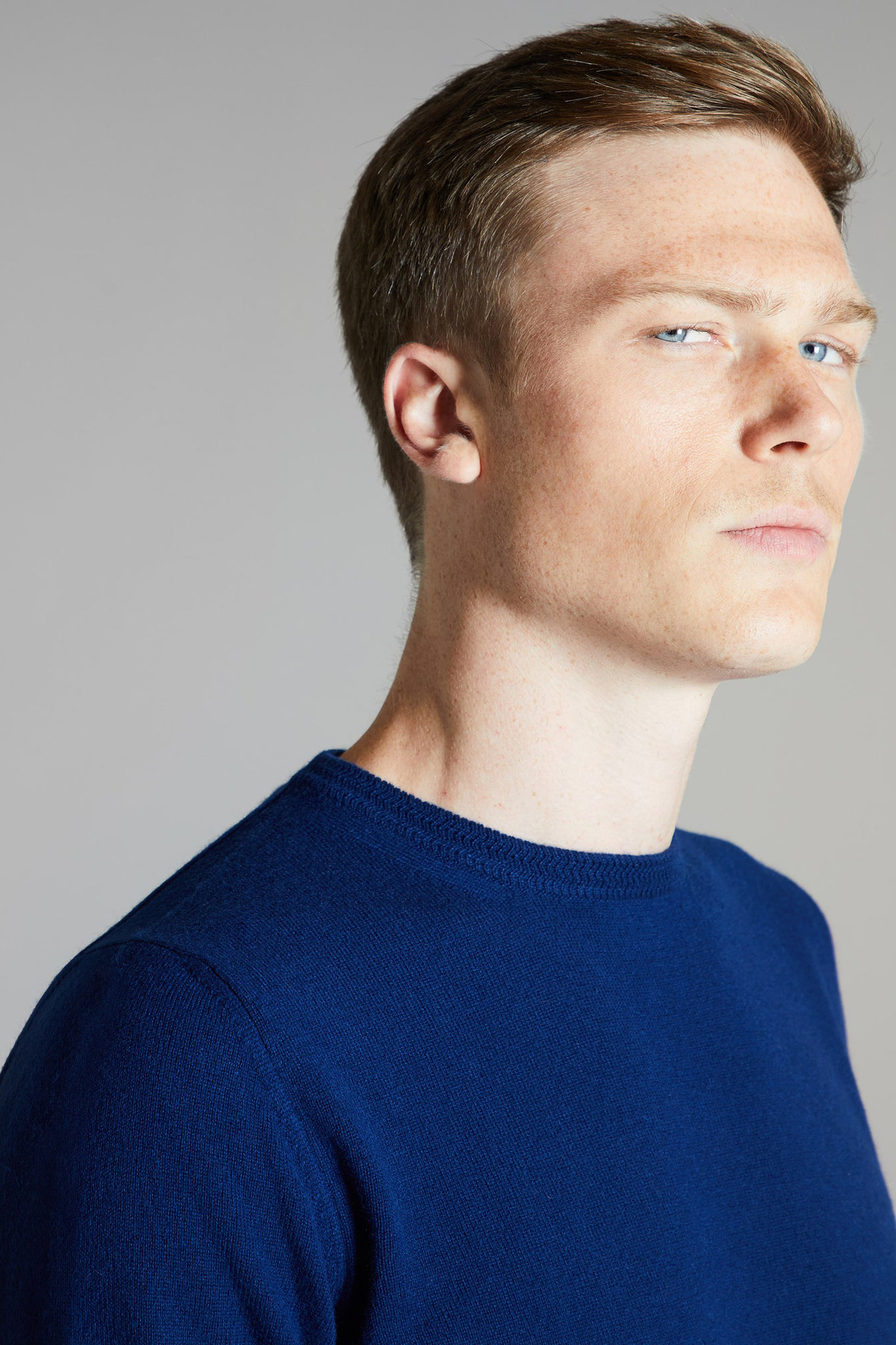 COLOMBO Kid Cashmere Round Neck Sweater 